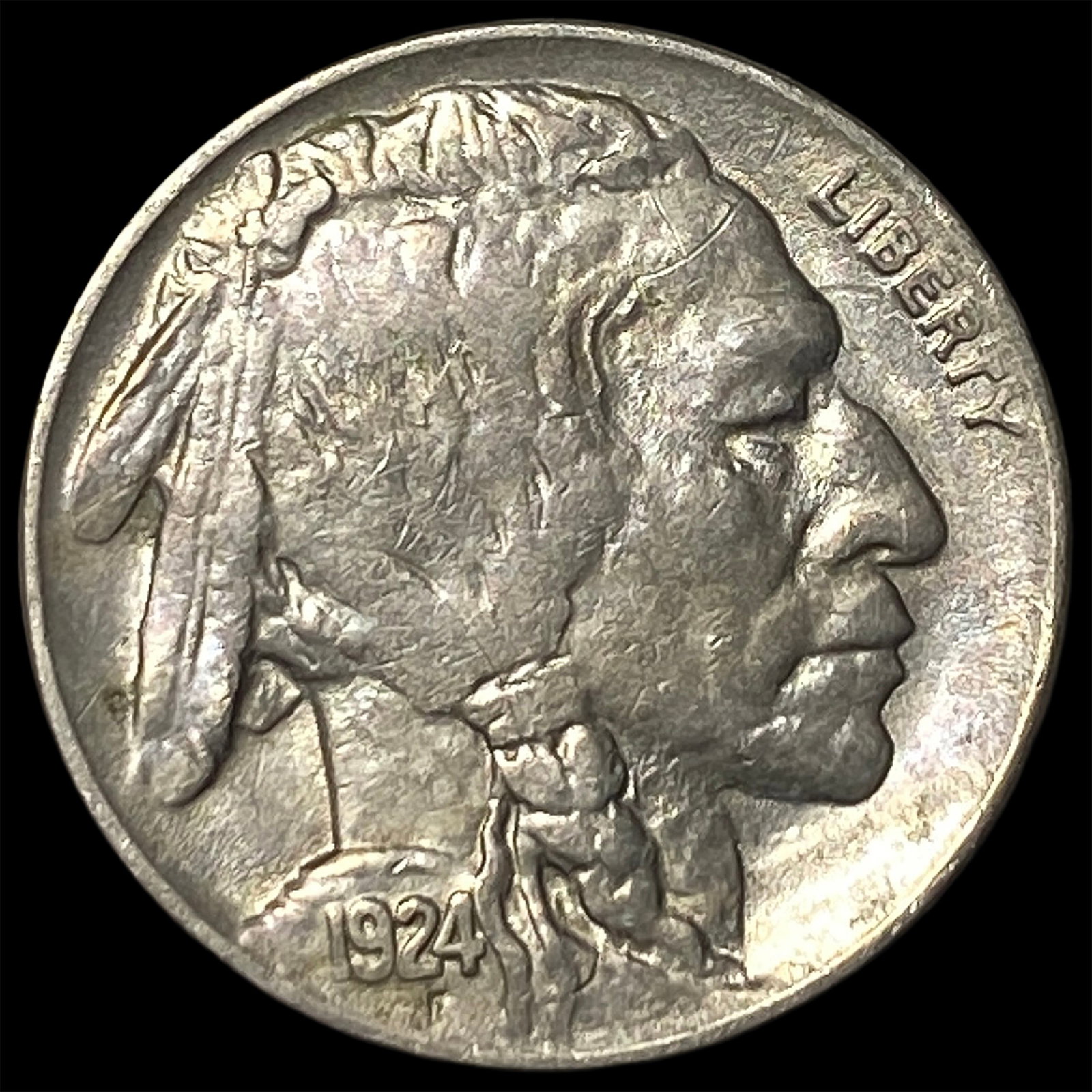 1924 Buffalo Nickel CHOICE AU: 1924 Buffalo Nickel CHOICE AU