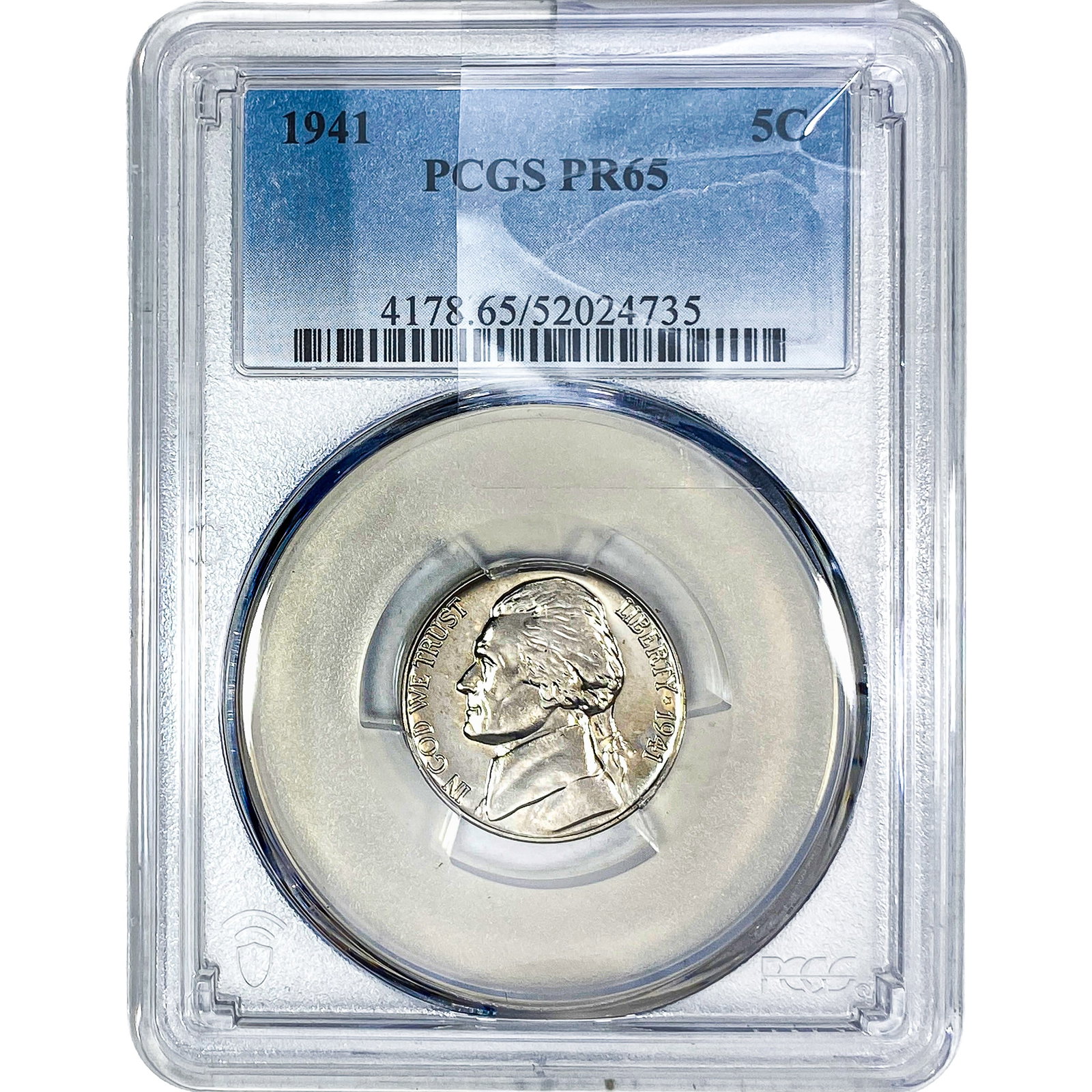 1941 Jefferson Nickel PCGS PR65 (1 of 2)