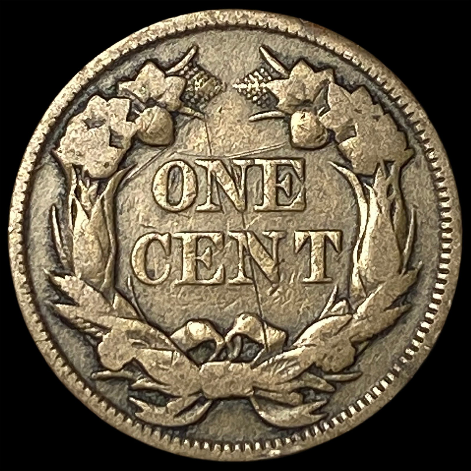 1857 Flying Eagle Cent LIGHTLY CIRCULATED - 2