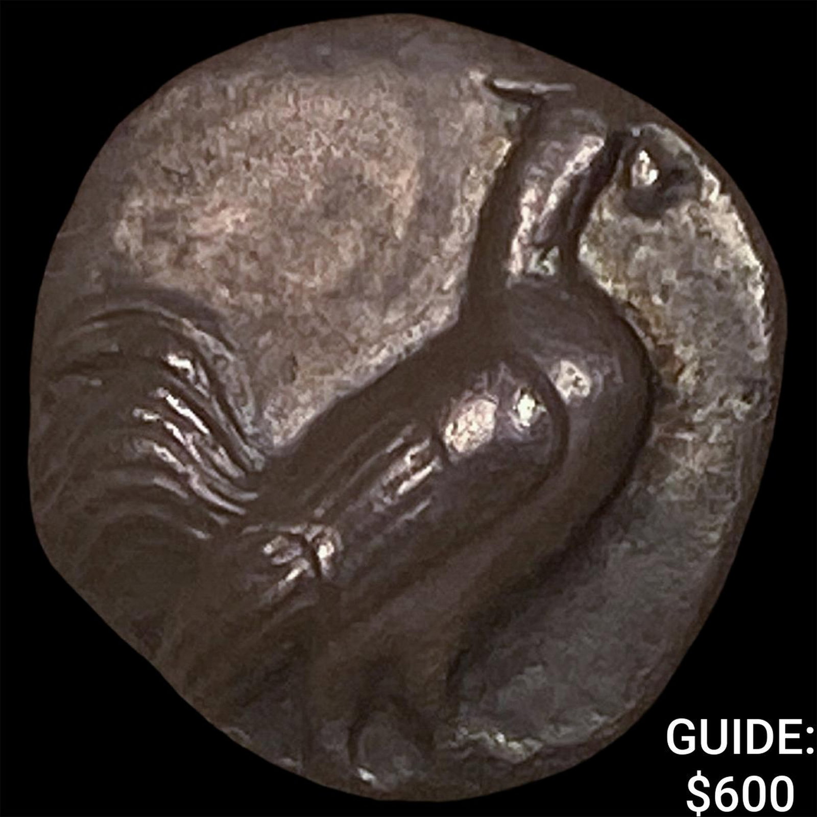 Sicily, Himera 530-520/15 BC Silver Obol: Sicily, Himera 530-520/15 BC Silver Obol