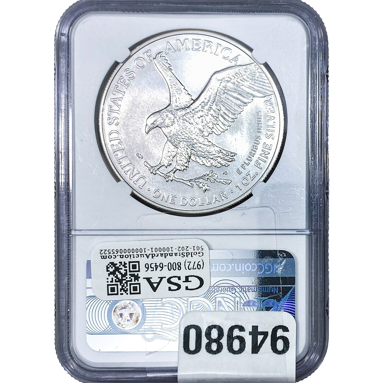 2022 Silver Eagle NGC MS70 - 2