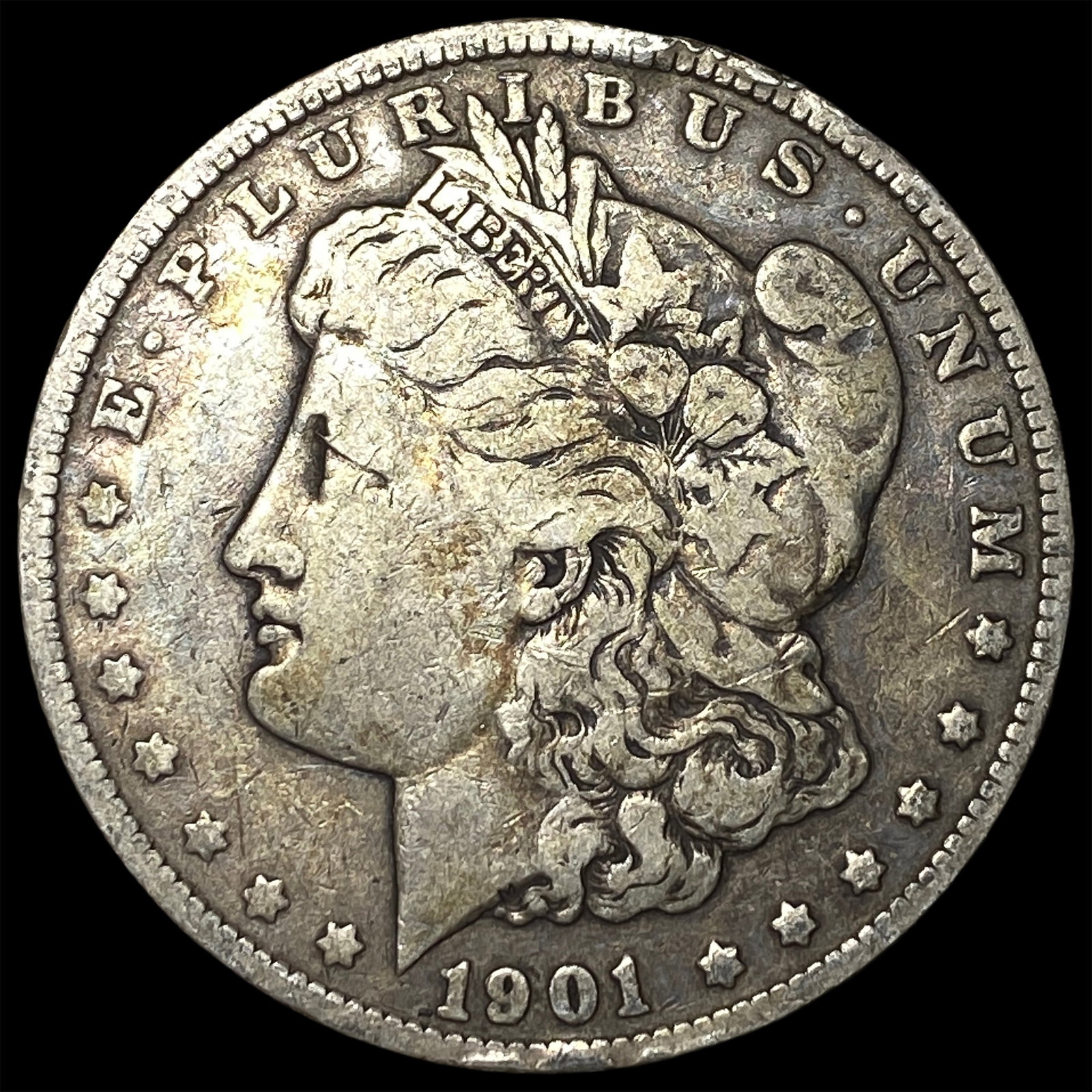 1901 Morgan Silver Dollar LIGHTLY CIRCULATED: 1901 Morgan Silver Dollar LIGHTLY CIRCULATED