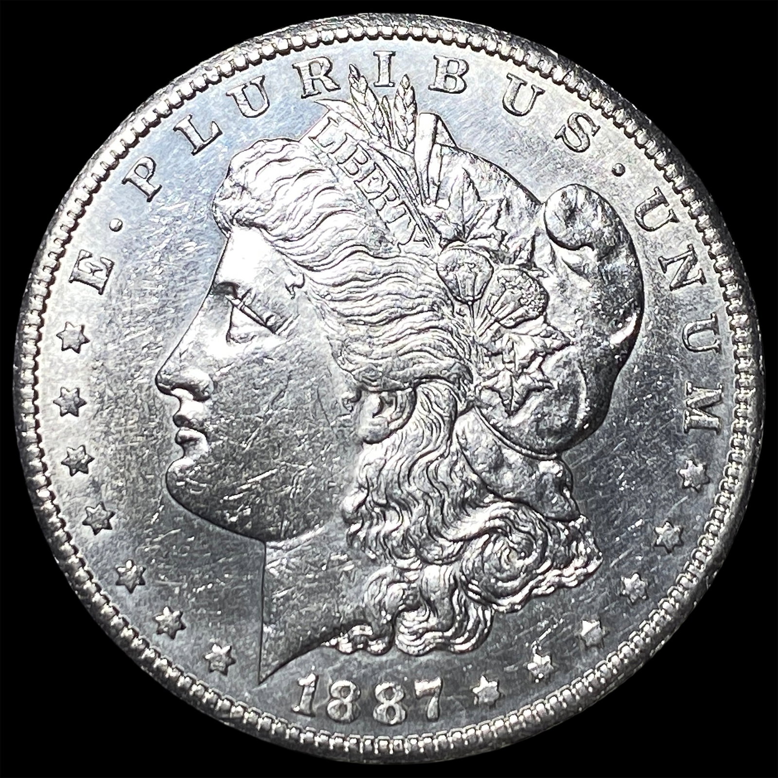 1887 Morgan Silver Dollar UNCIRCULATED: 1887 Morgan Silver Dollar UNCIRCULATED