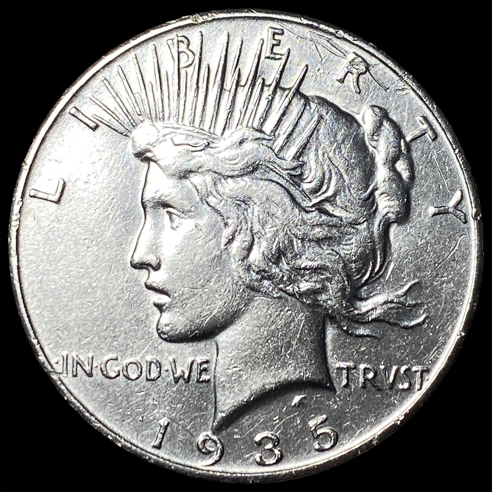 1935 Silver Peace Dollar UNCIRCULATED: 1935 Silver Peace Dollar UNCIRCULATED