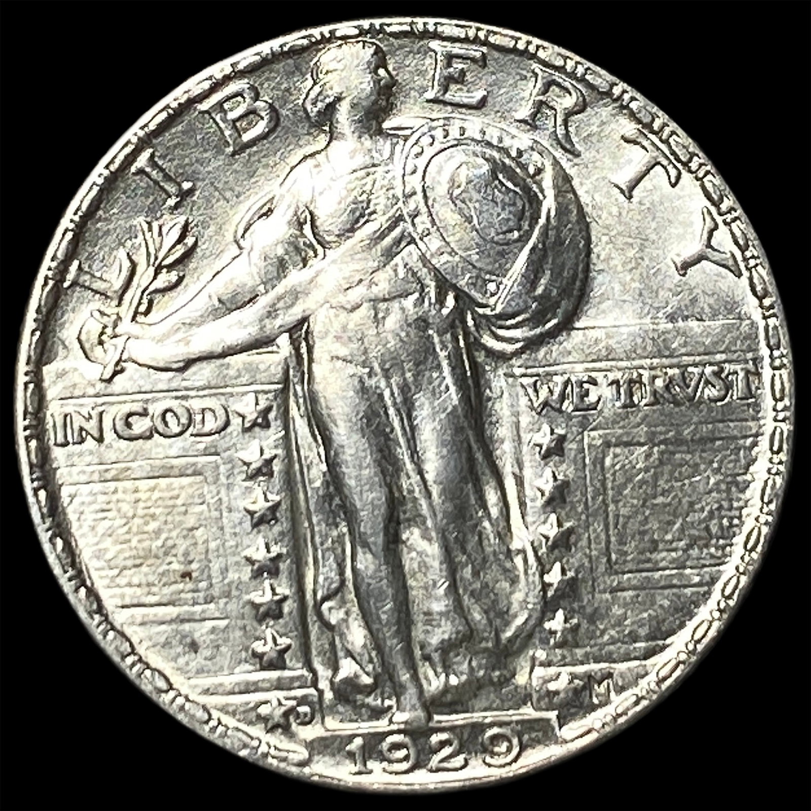 1929-D Silver Standing Liberty Quarter UNCIRCULATED: 1929-D Silver Standing Liberty Quarter UNCIRCULATED
