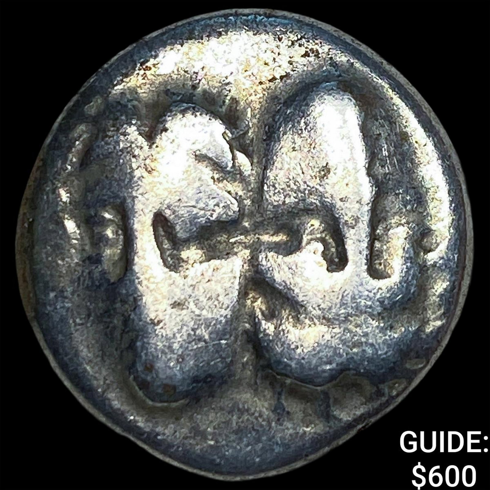 Ancient Greece Moesia, Istros 4th Century BC Silver Drachm NEARLY UNCIRCULATED (1 of 2)