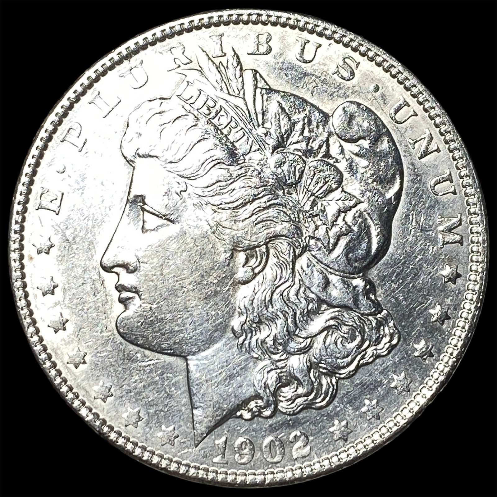 1902 Morgan Silver Dollar CHOICE AU: 1902 Morgan Silver Dollar CHOICE AU