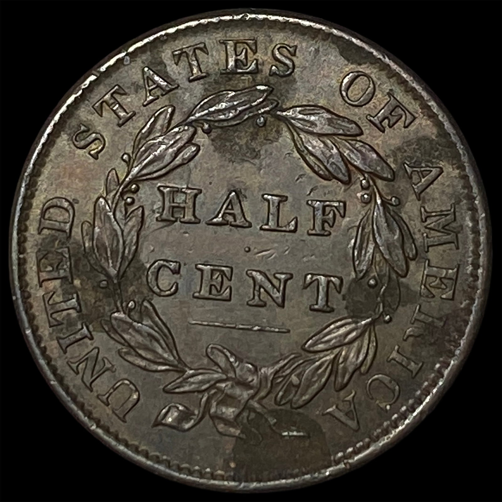 1835 Classic Head Half Cent UNCIRCULATED - 2