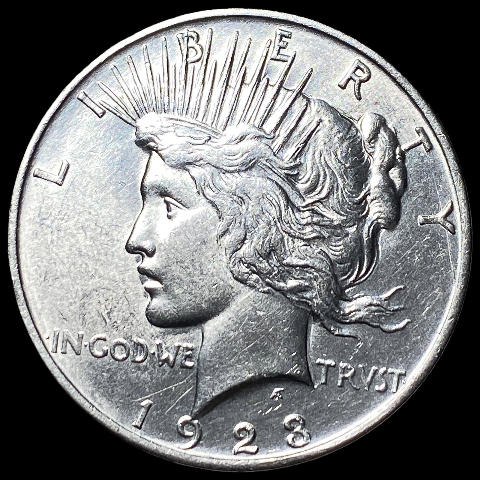 1923 Silver Peace Dollar UNCIRCULATED: 1923 Silver Peace Dollar UNCIRCULATED