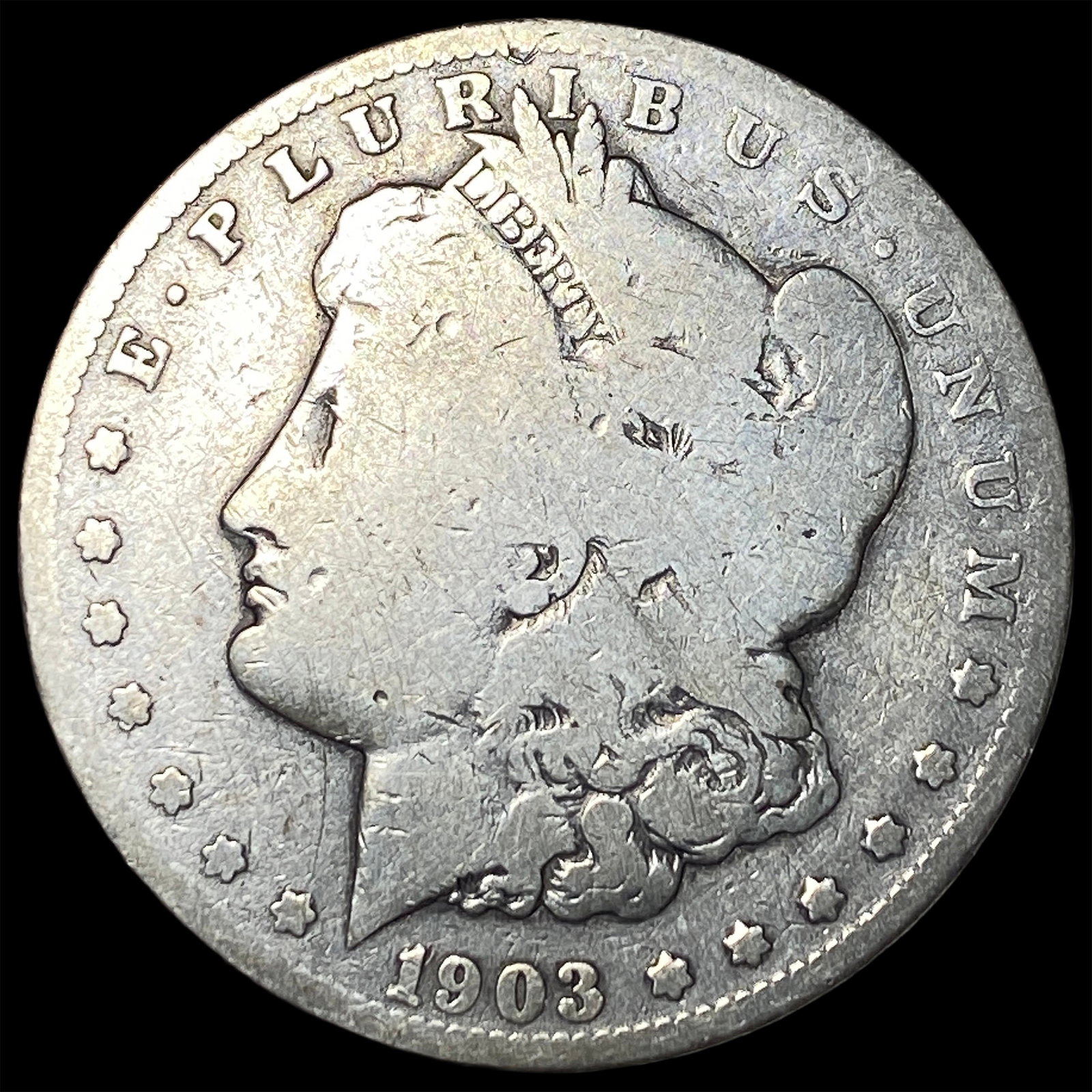 1903-O Silver Morgan Dollar NICELY CIRCULATED: 1903-O Silver Morgan Dollar NICELY CIRCULATED
