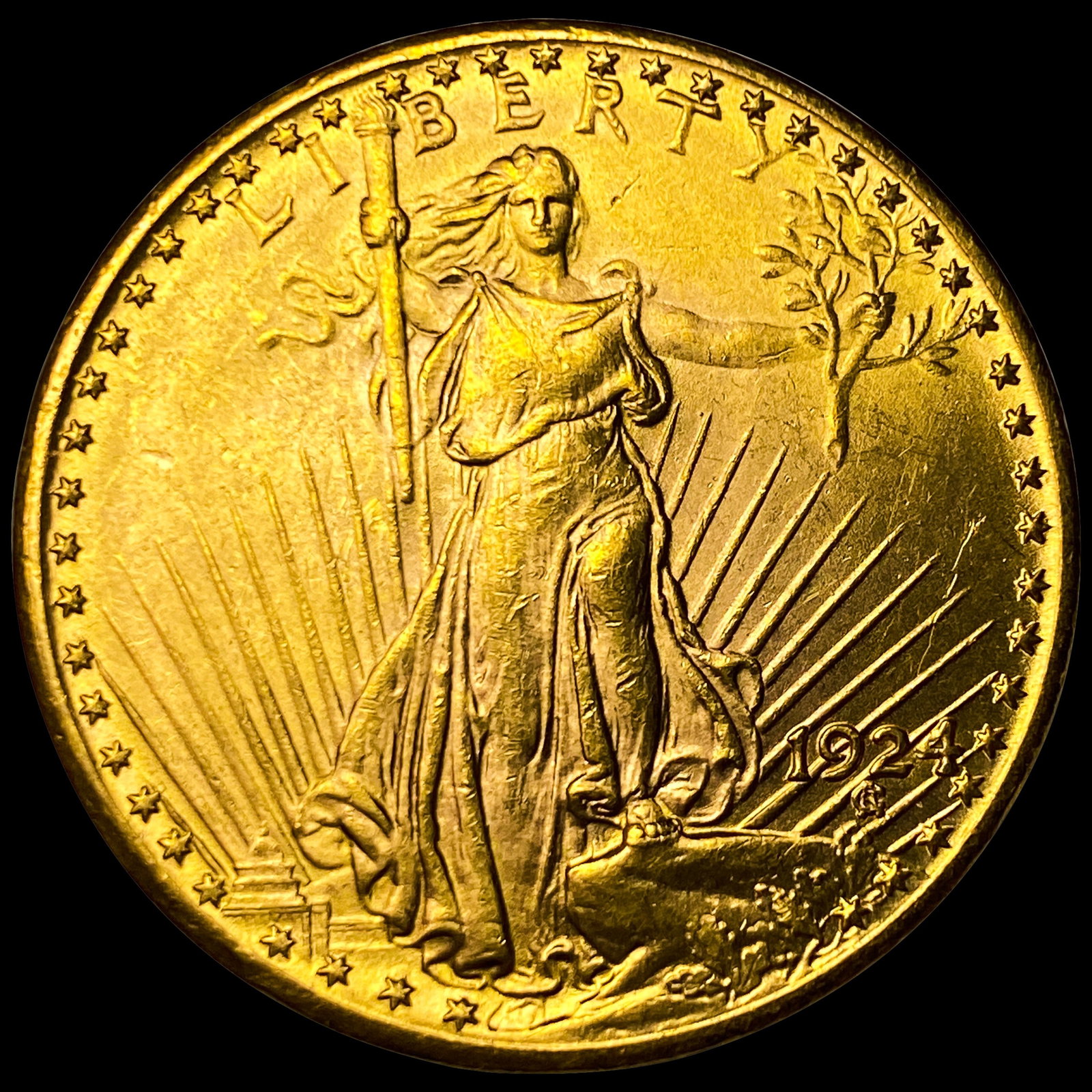 1924-S $20 Gold Double Eagle: 1924-S $20 Gold Double Eagle