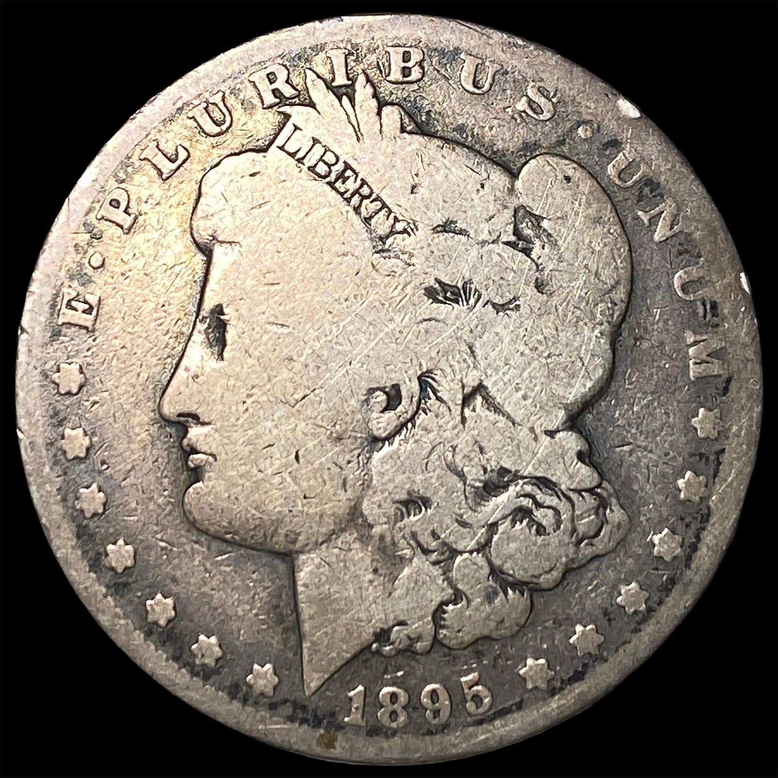 1895-O Silver Morgan Dollar NICELY CIRCULATED: 1895-O Silver Morgan Dollar NICELY CIRCULATED