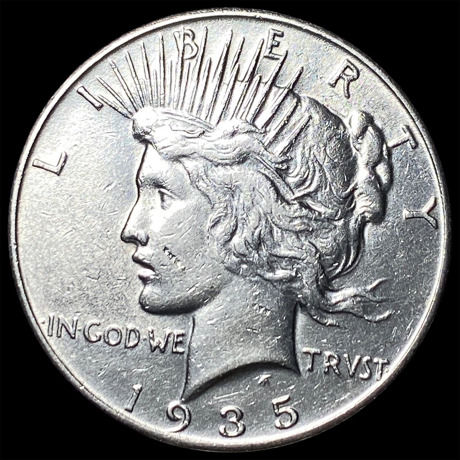 1935 Silver Peace Dollar UNCIRCULATED: 1935 Silver Peace Dollar UNCIRCULATED