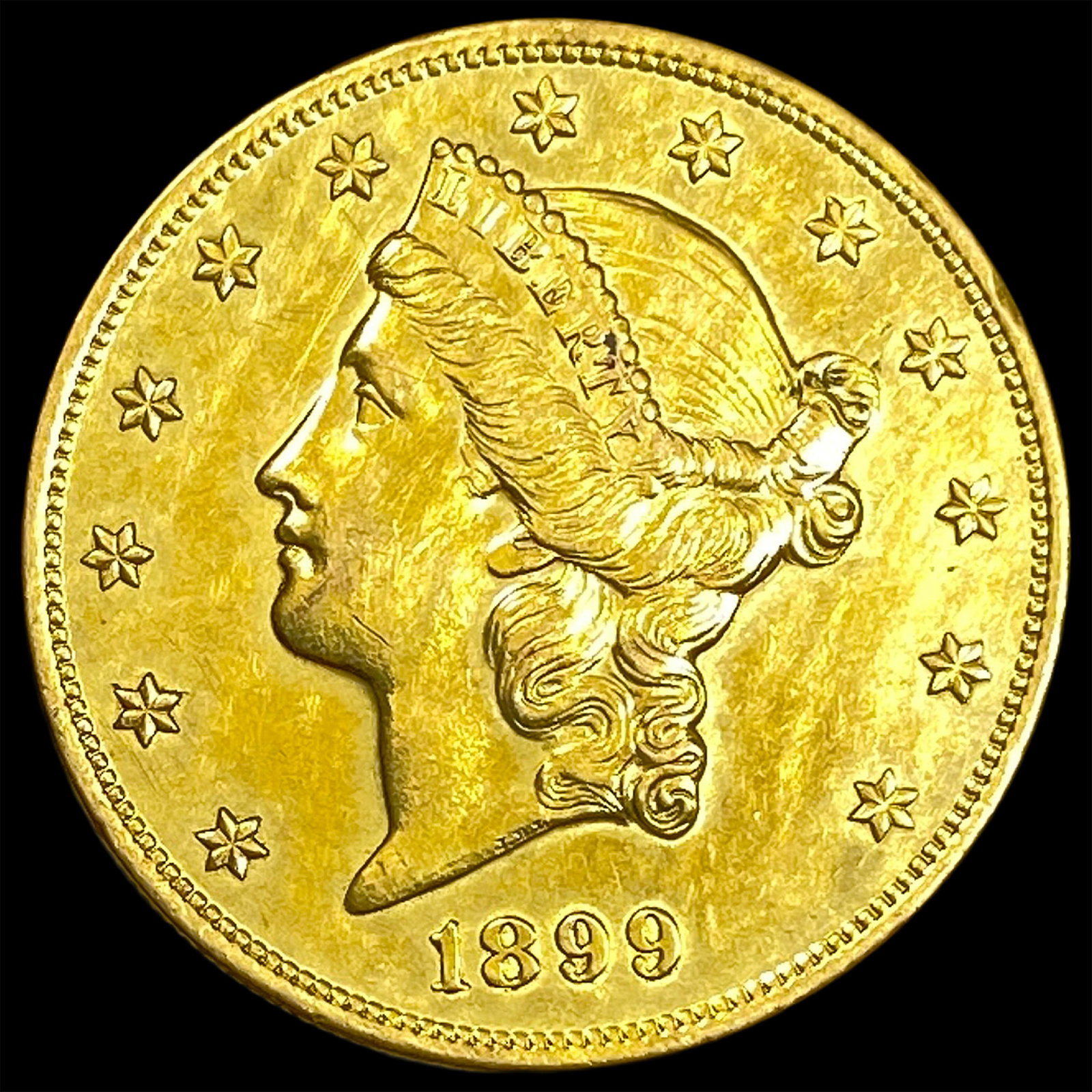 1899 $20 Gold Double Eagle: 1899 $20 Gold Double Eagle