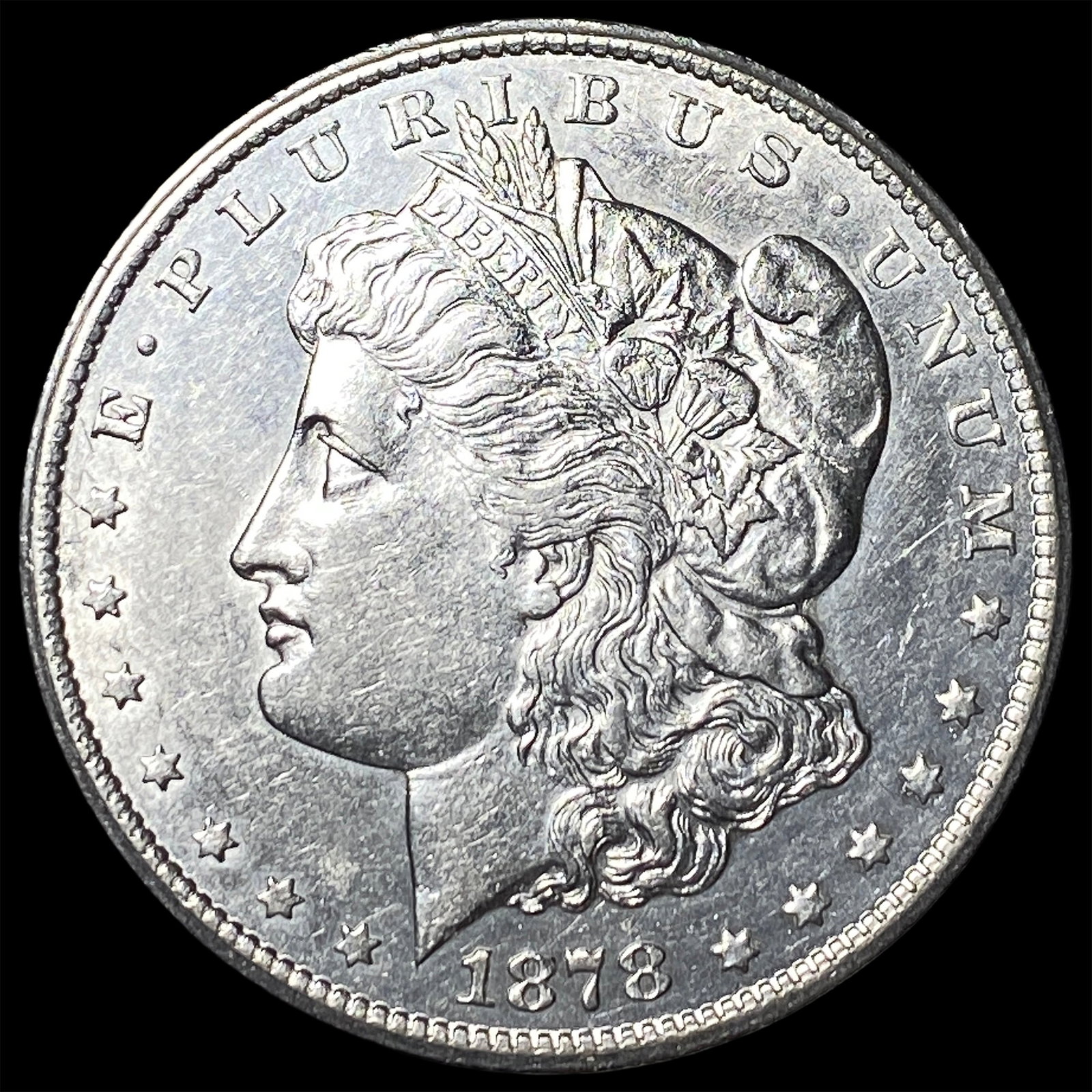 1878-S Silver Morgan Dollar UNCIRCULATED: 1878-S Silver Morgan Dollar UNCIRCULATED
