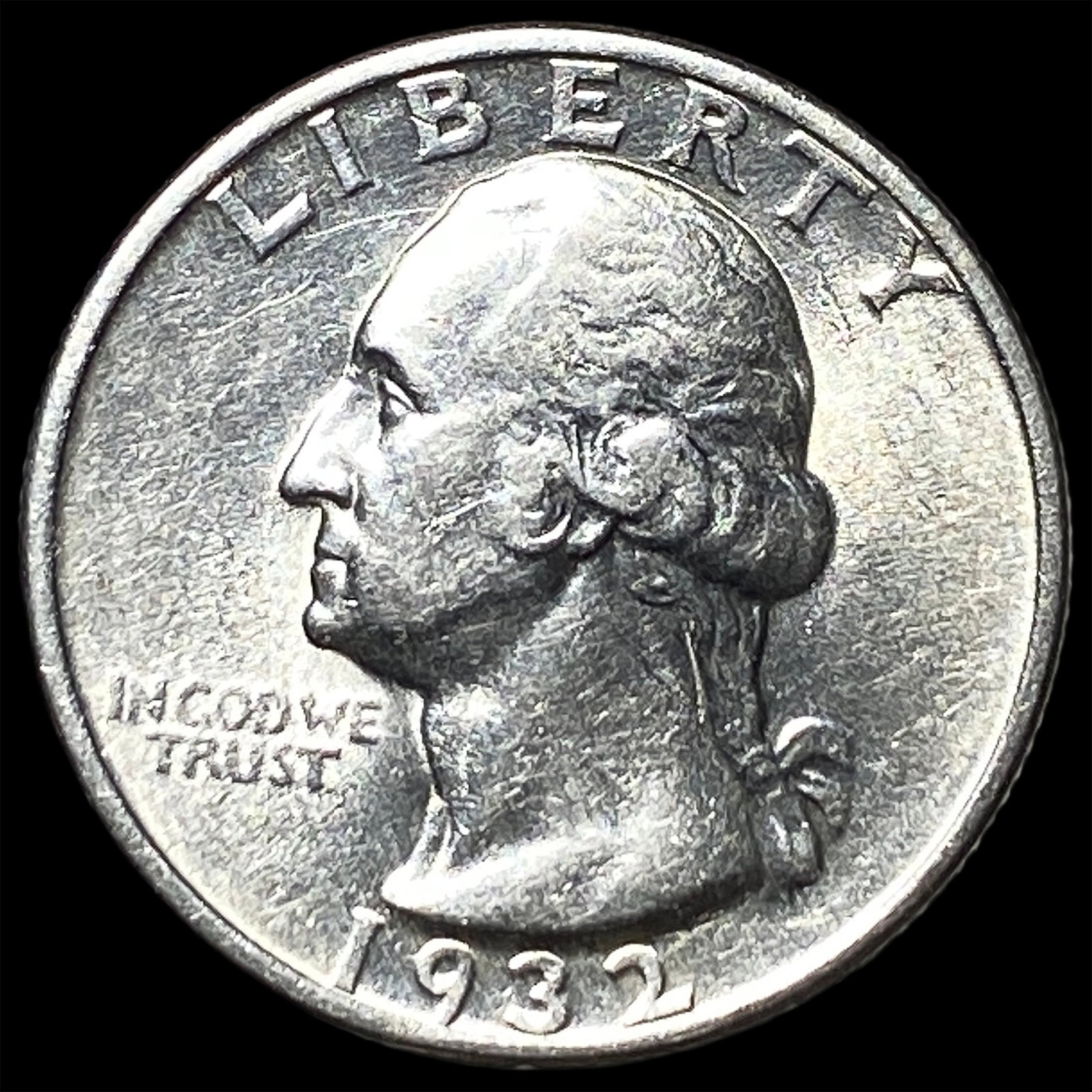 1932 Silver Quarter Dollar UNCIRCULATED: 1932 Silver Quarter Dollar UNCIRCULATED