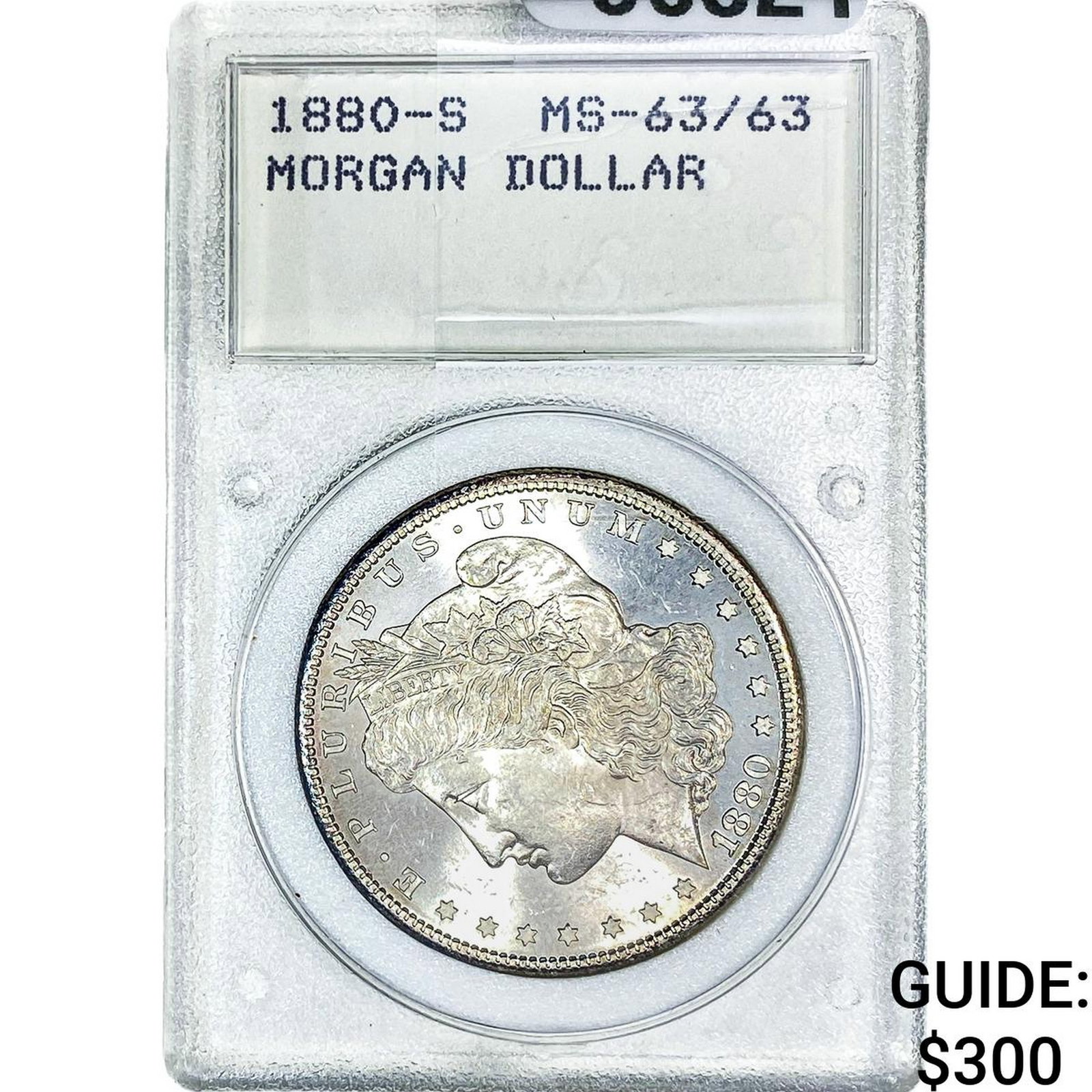 1880-S Morgan Silver Dollar MS63 (1 of 2)