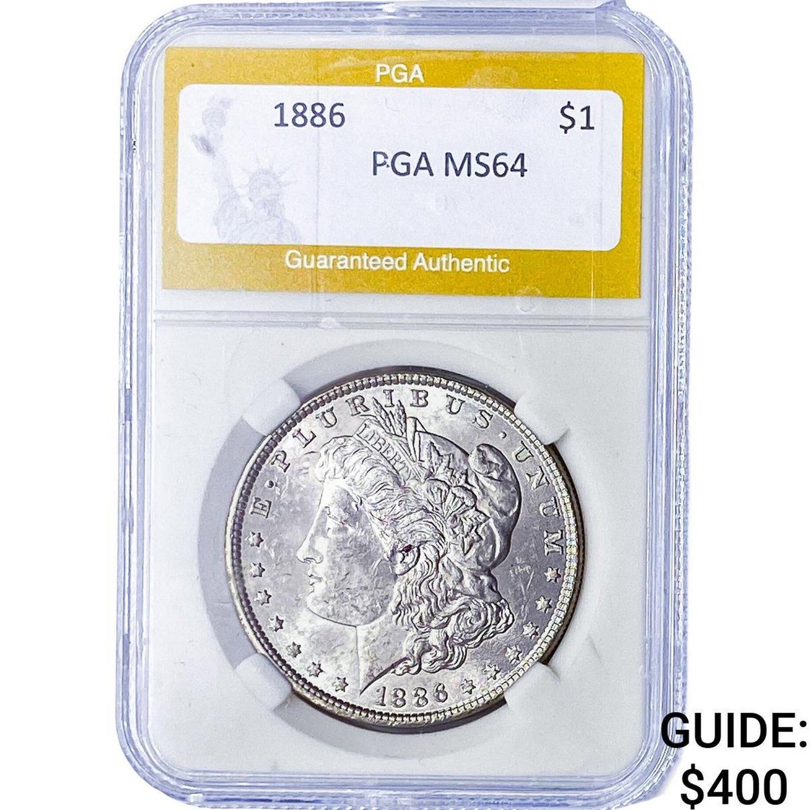 1886 Morgan Silver Dollar PGA MS64 (1 of 2)