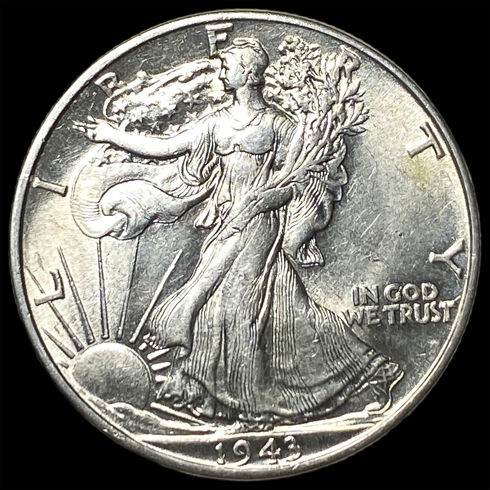 1943 Walking Liberty Half Dollar UNCIRCULATED: 1943 Walking Liberty Half Dollar UNCIRCULATED