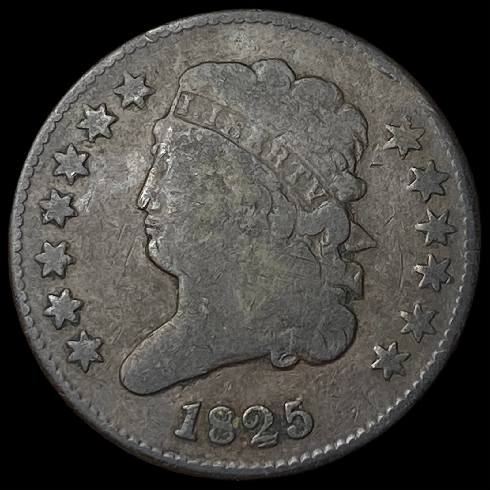 1825 Classic Head Half Cent HIGH GRADE: 1825 Classic Head Half Cent HIGH GRADE