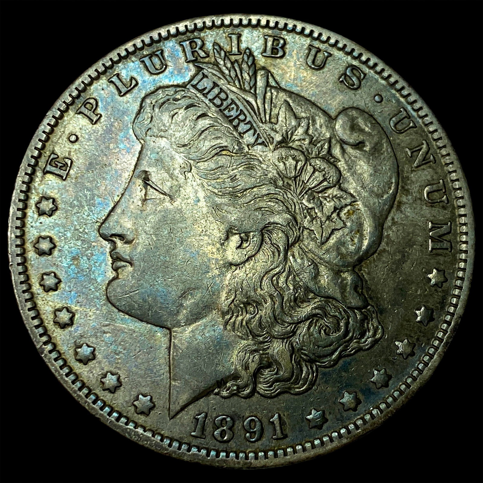 1891-O Silver Morgan Dollar CLOSELY UNCIRCULATED: 1891-O Silver Morgan Dollar CLOSELY UNCIRCULATED