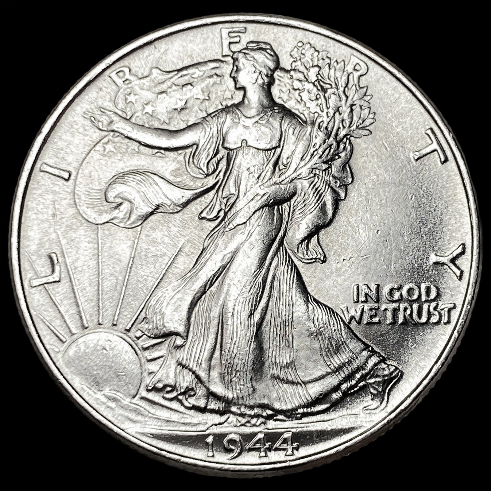 1944 Silver Walking Liberty Half Dollar UNCIRCULATED: 1944 Silver Walking Liberty Half Dollar UNCIRCULATED