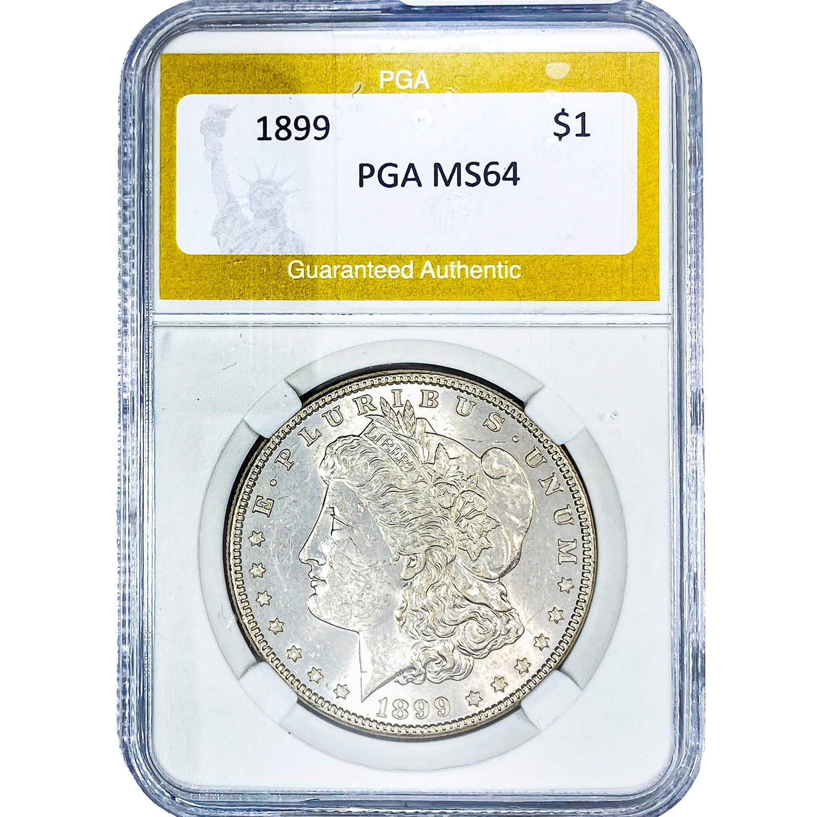 1899 Morgan Silver Dollar PGA MS64: 1899 Morgan Silver Dollar PGA MS64