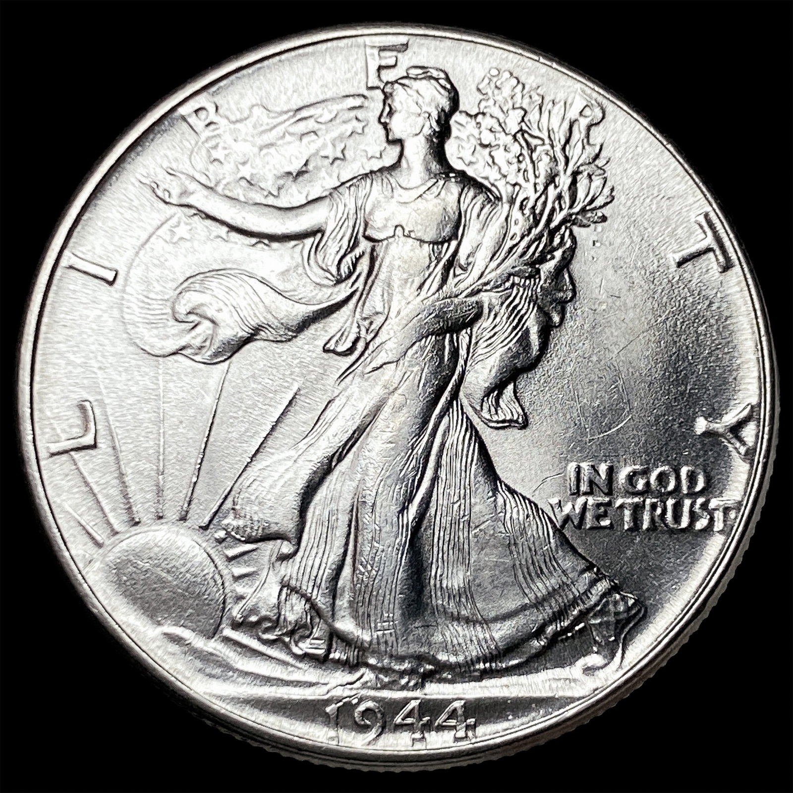 1944 Silver Walking Liberty Half Dollar UNCIRCULATED: 1944 Silver Walking Liberty Half Dollar UNCIRCULATED