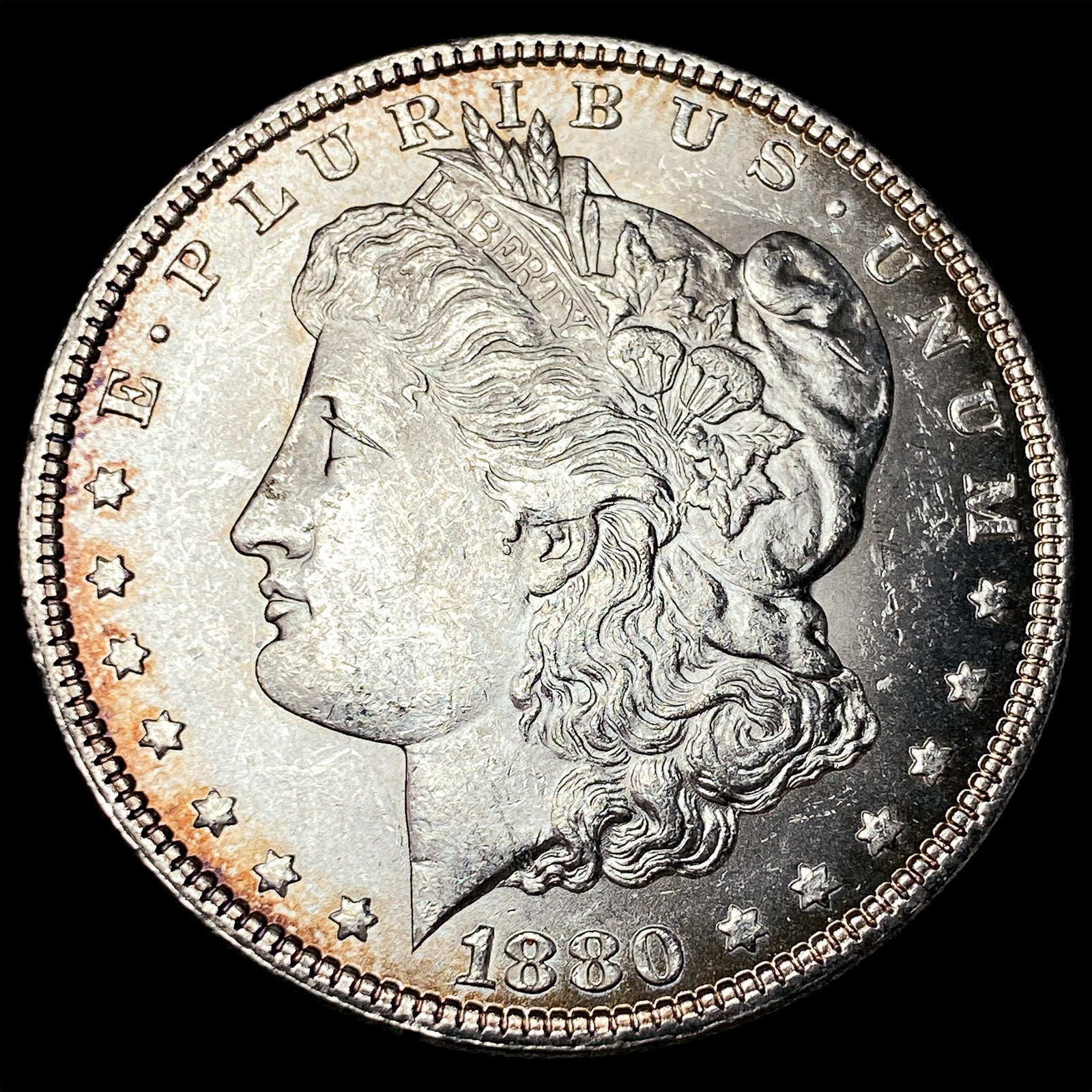1880 Silver Morgan Dollar UNCIRCULATED: 1880 Silver Morgan Dollar UNCIRCULATED