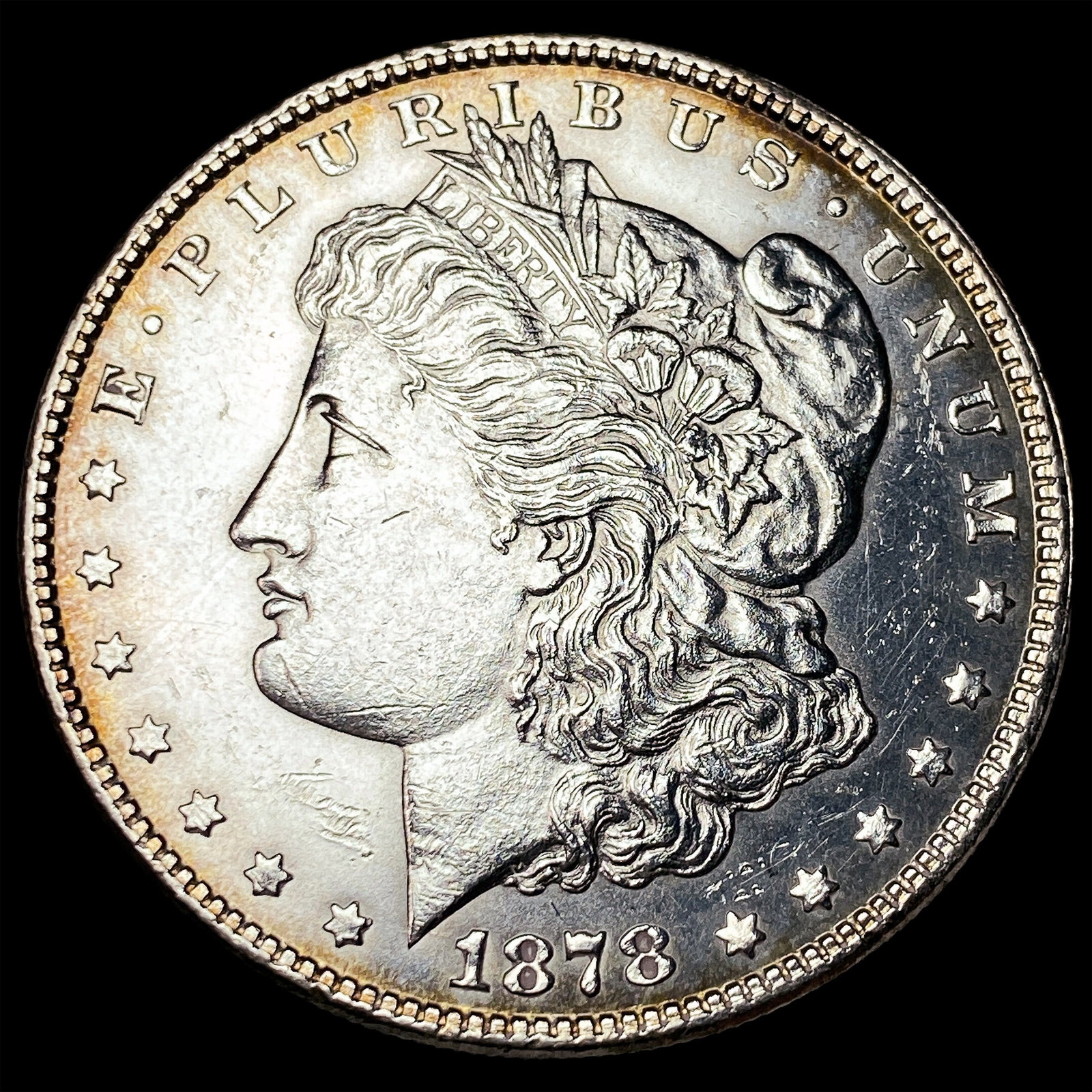 1878 Silver Morgan Dollar UNCIRCULATED: 1878 Silver Morgan Dollar UNCIRCULATED