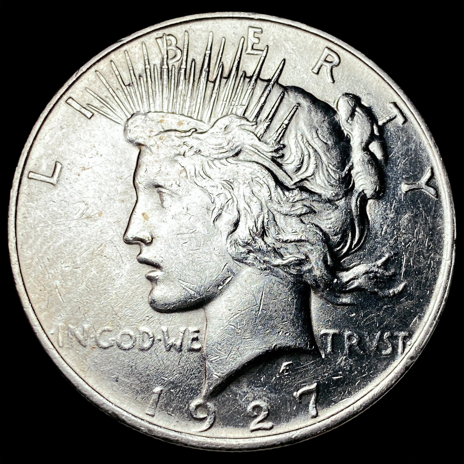 1927-D Silver Peace Dollar UNCIRCULATED (1 of 2)