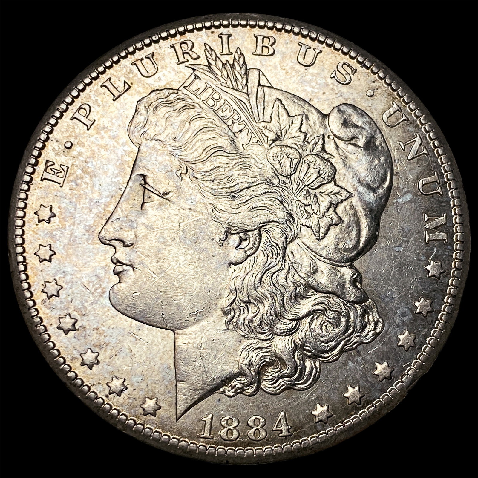 1884-CC Silver Morgan Dollar UNCIRCULATED: 1884-CC Silver Morgan Dollar UNCIRCULATED