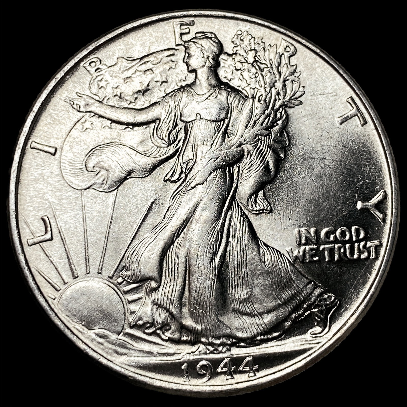 1944 Silver Walking Liberty Half Dollar UNCIRCULATED: 1944 Silver Walking Liberty Half Dollar UNCIRCULATED