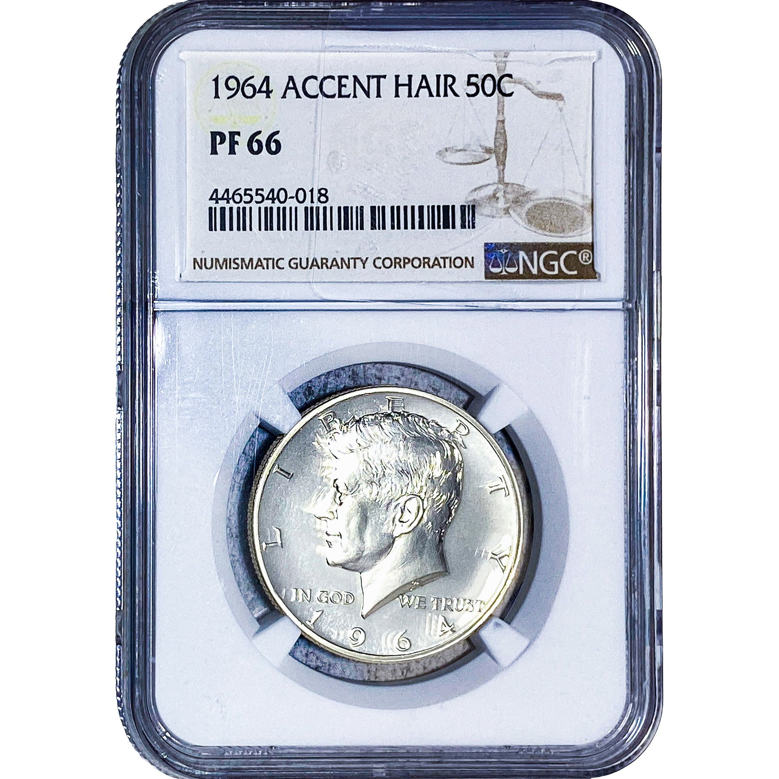 1964 Kennedy Half Dollar NGC PF66: 1964 Kennedy Half Dollar NGC PF66