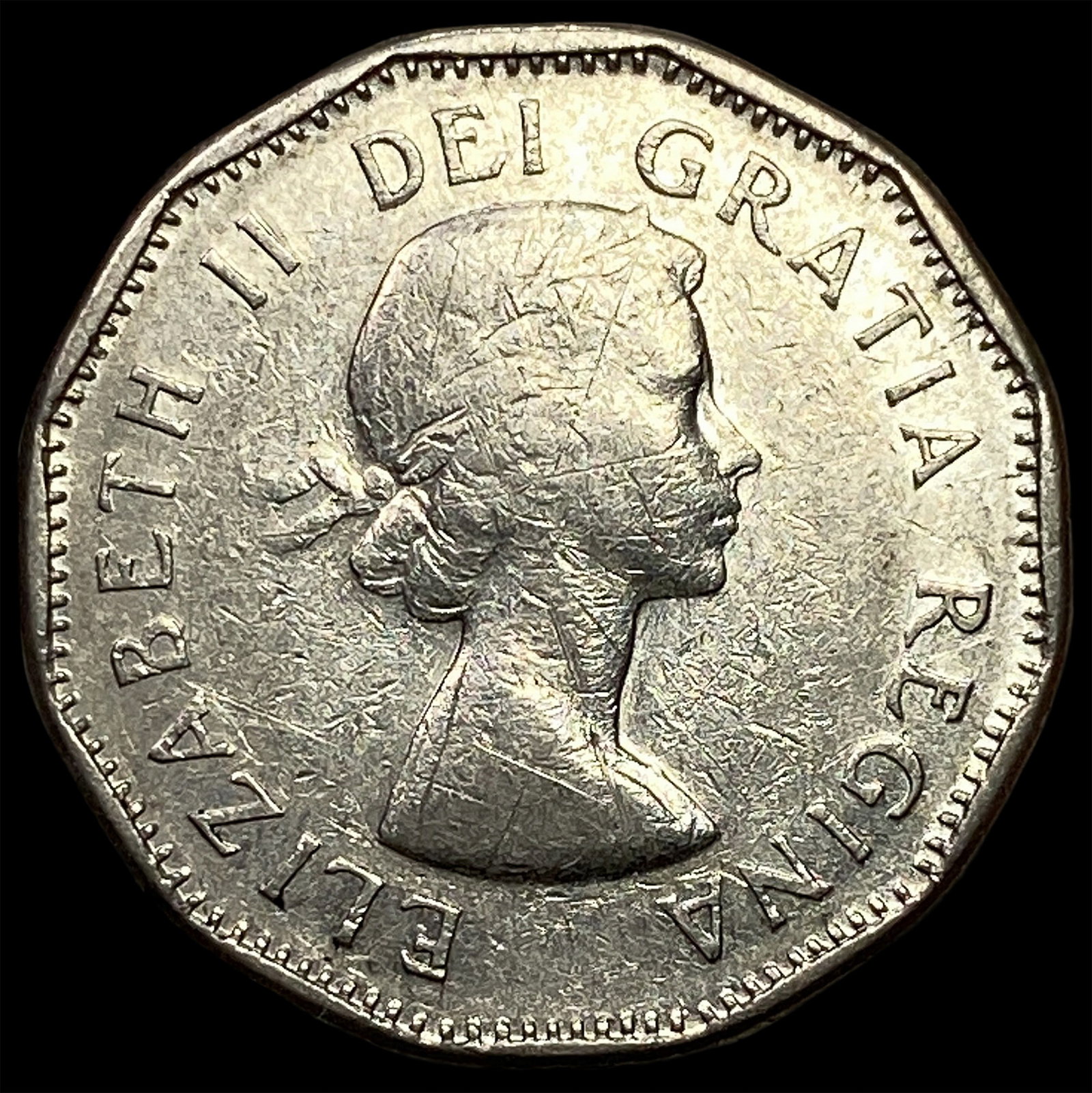 1962 Canada Nickel 5 Cents (1 of 2)