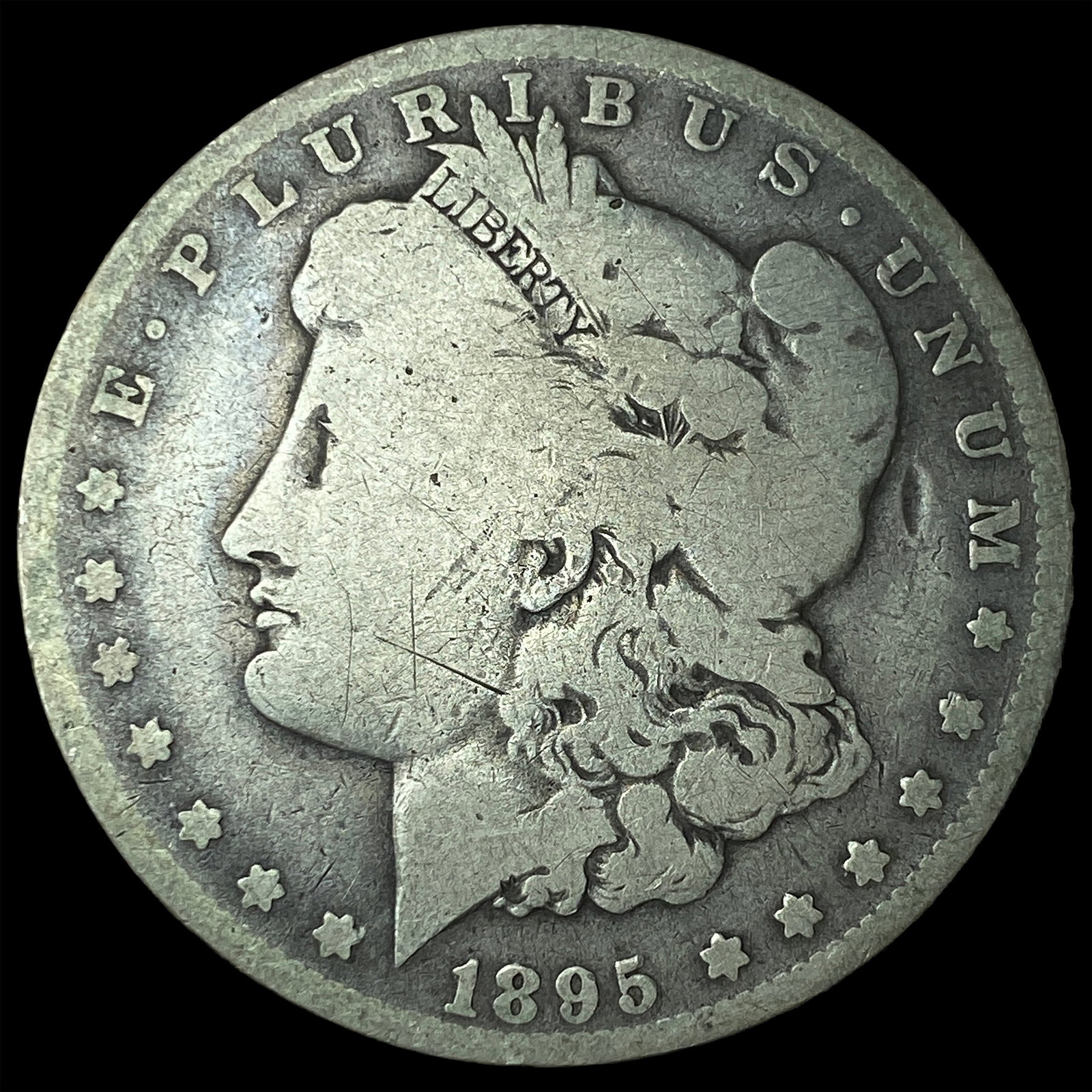 1895-O Silver Morgan Dollar NICELY CIRCULATED: 1895-O Silver Morgan Dollar NICELY CIRCULATED