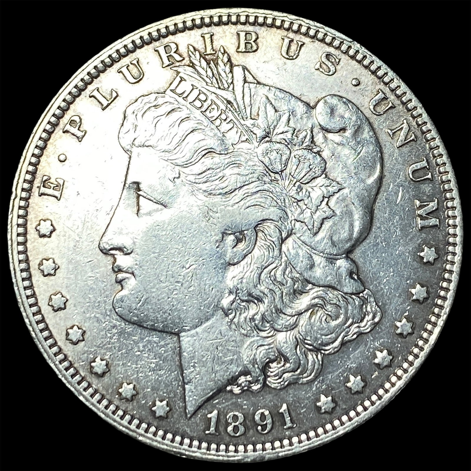 1891-O Silver Morgan Dollar CLOSELY UNCIRCULATED: 1891-O Silver Morgan Dollar CLOSELY UNCIRCULATED