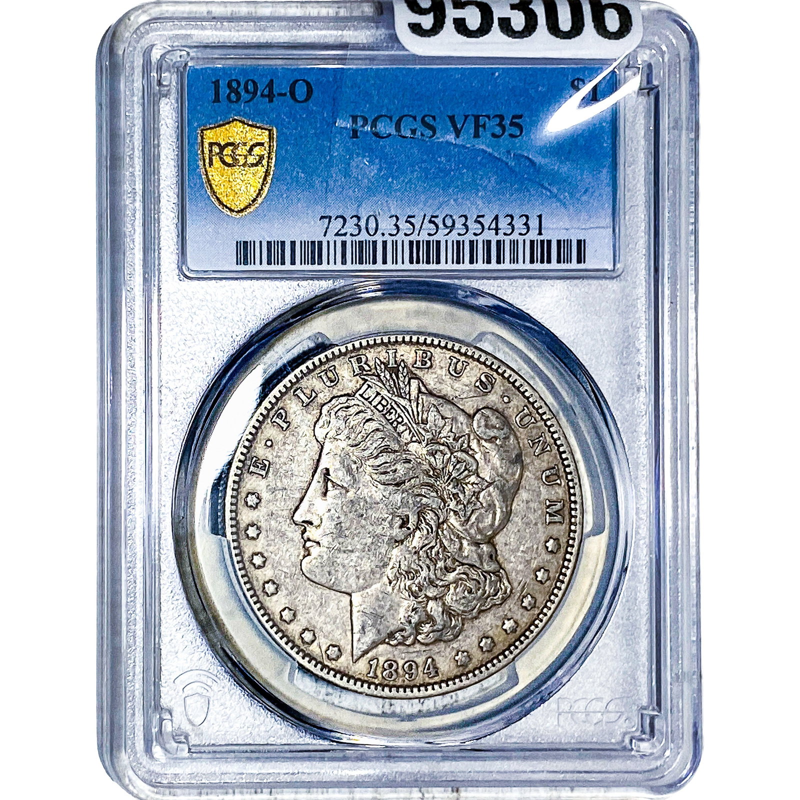 1894-O Morgan Silver Dollar PCGS VF35: 1894-O Morgan Silver Dollar PCGS VF35