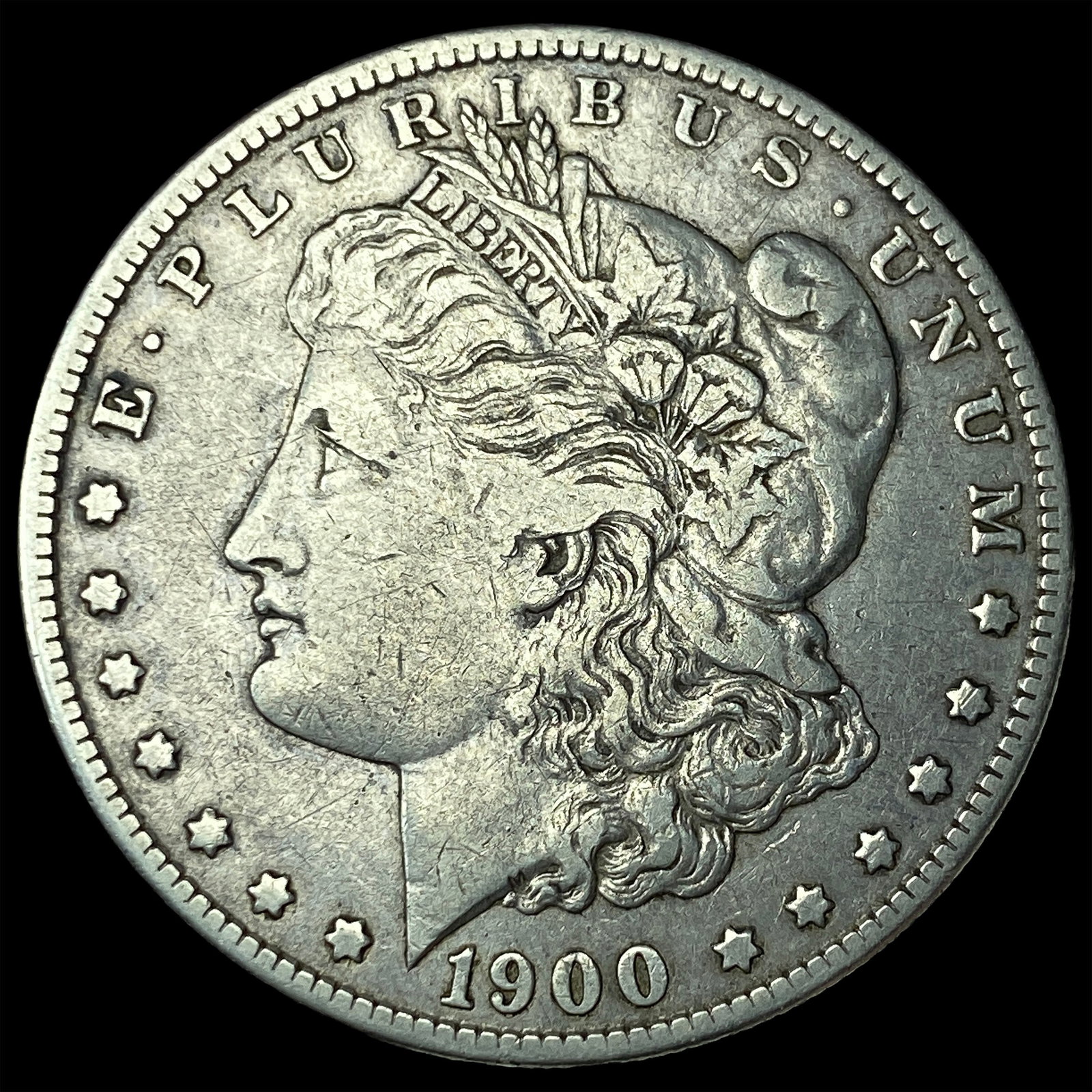 1900-O/CC Silver Morgan Dollar LIGHTLY CIRCULATED: 1900-O/CC Silver Morgan Dollar LIGHTLY CIRCULATED