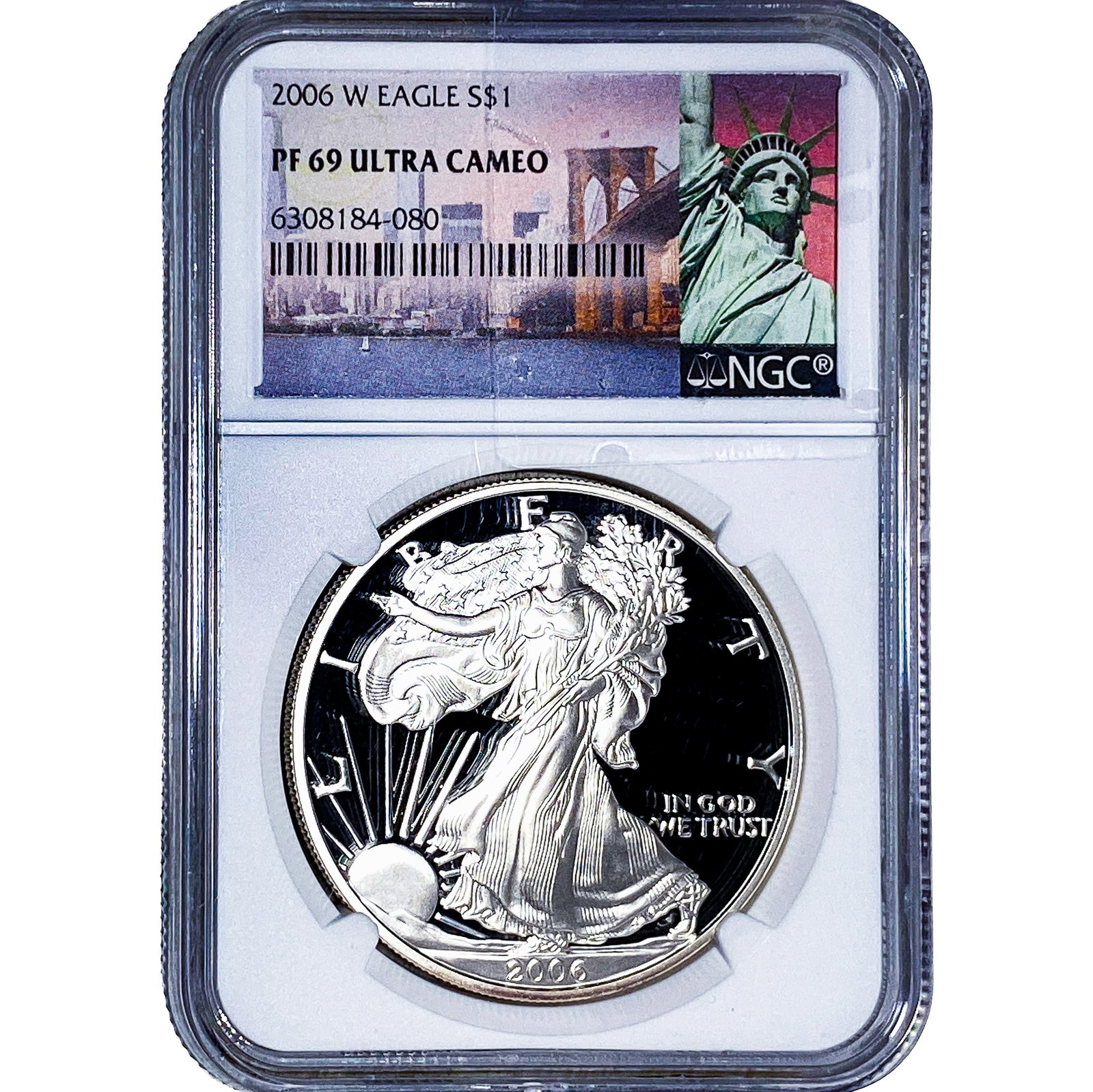 2006-W Silver Eagle NGC PF69 Ultra Cameo: 2006-W Silver Eagle NGC PF69 Ultra Cameo