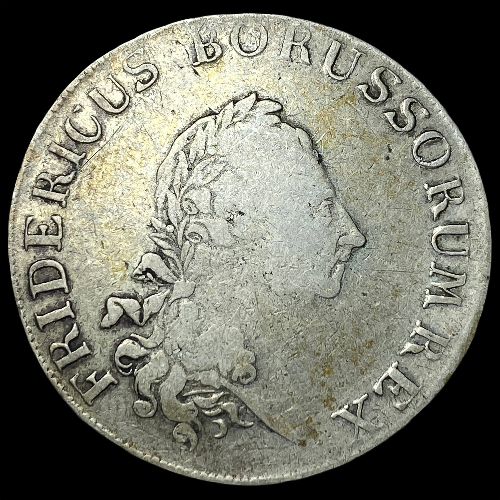 1783 German States Prussia Silver Thaler LIGHTLY CIRCULATED: 1783 German States Prussia Silver Thaler LIGHTLY CIRCULATED