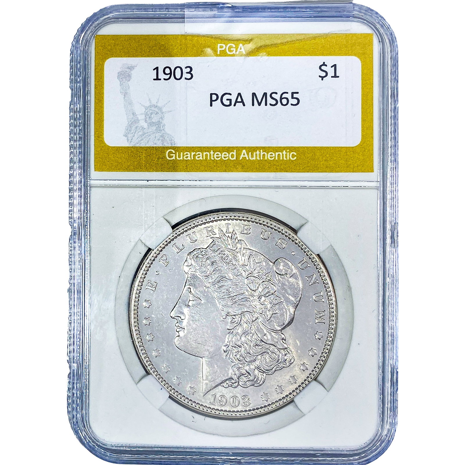 1903 Morgan Silver Dollar PGA MS65: 1903 Morgan Silver Dollar PGA MS65
