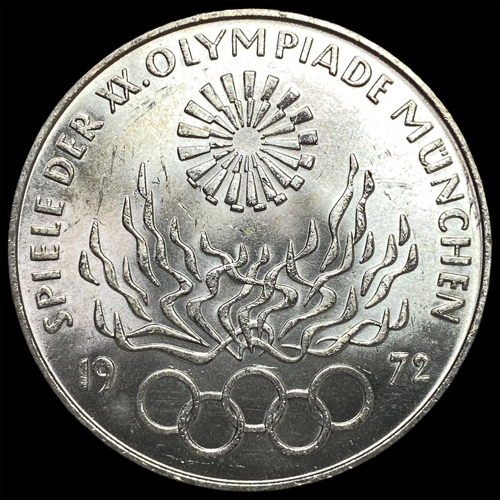 1972D West Germany Silver 10 Mark .3115oz ASW: 1972D West Germany Silver 10 Mark .3115oz ASW