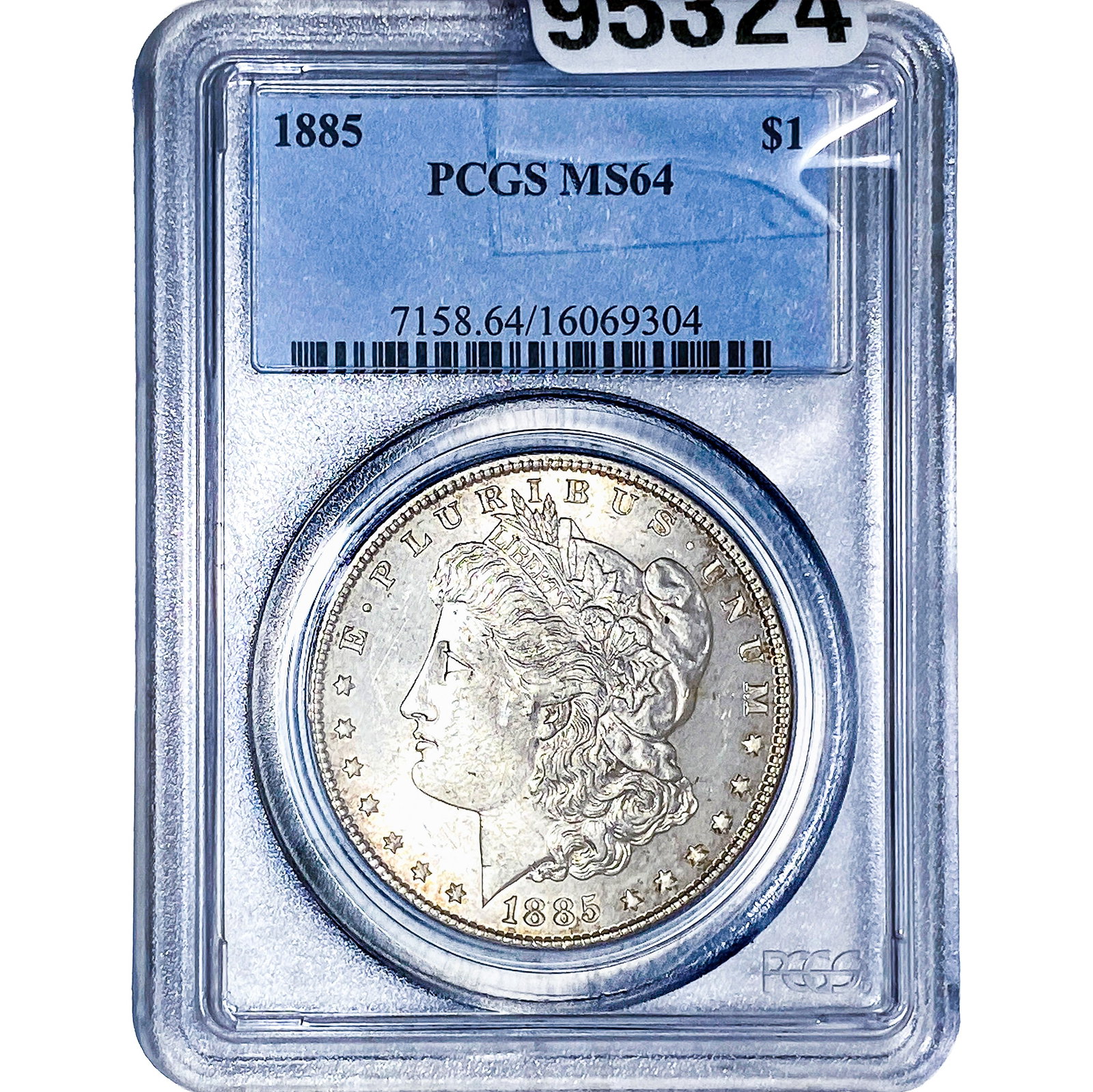 1885 Morgan Silver Dollar PCGS MS64: 1885 Morgan Silver Dollar PCGS MS64