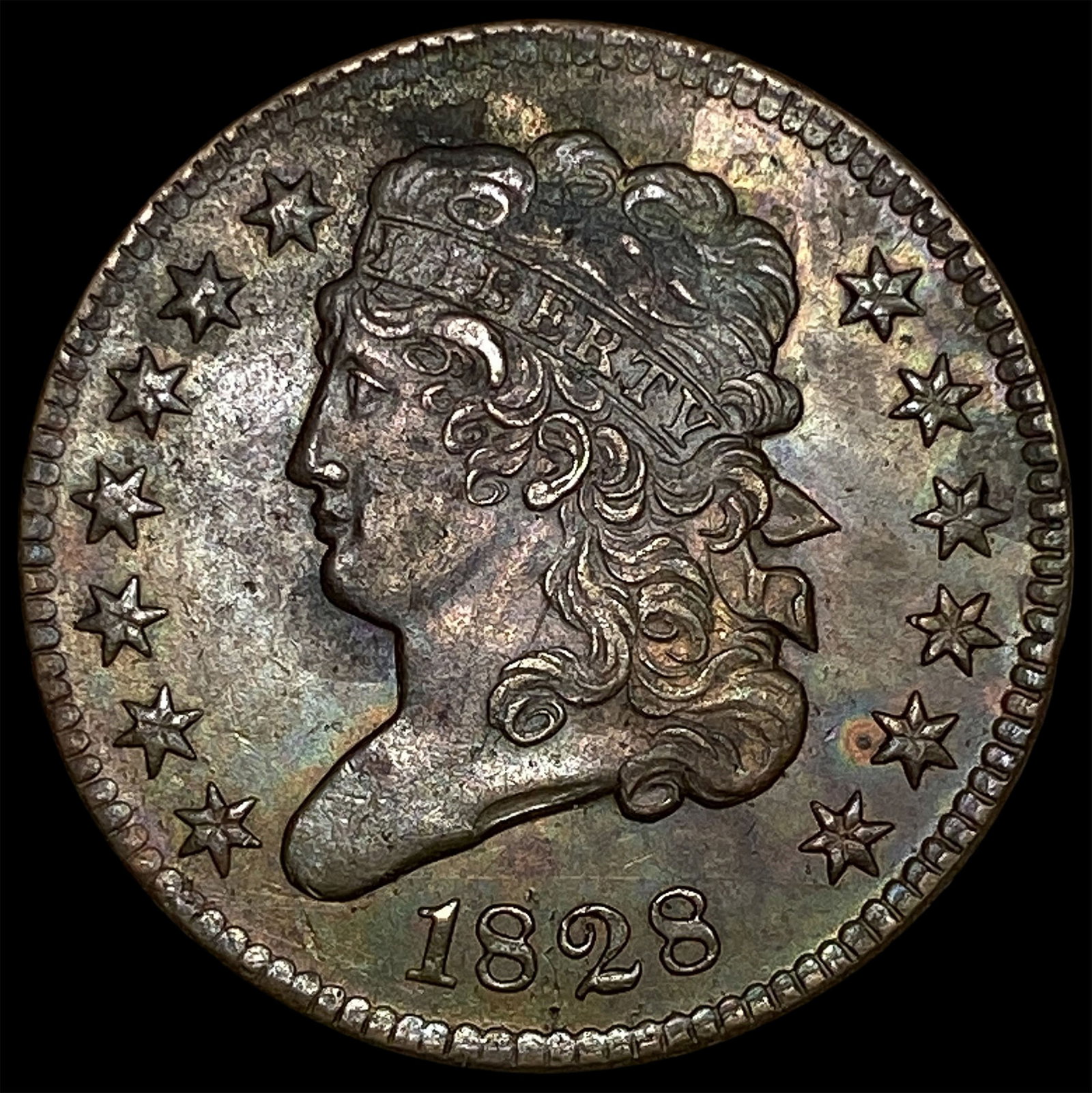 1828 Classic Head Half Cent UNCIRCULATED (1 of 2)