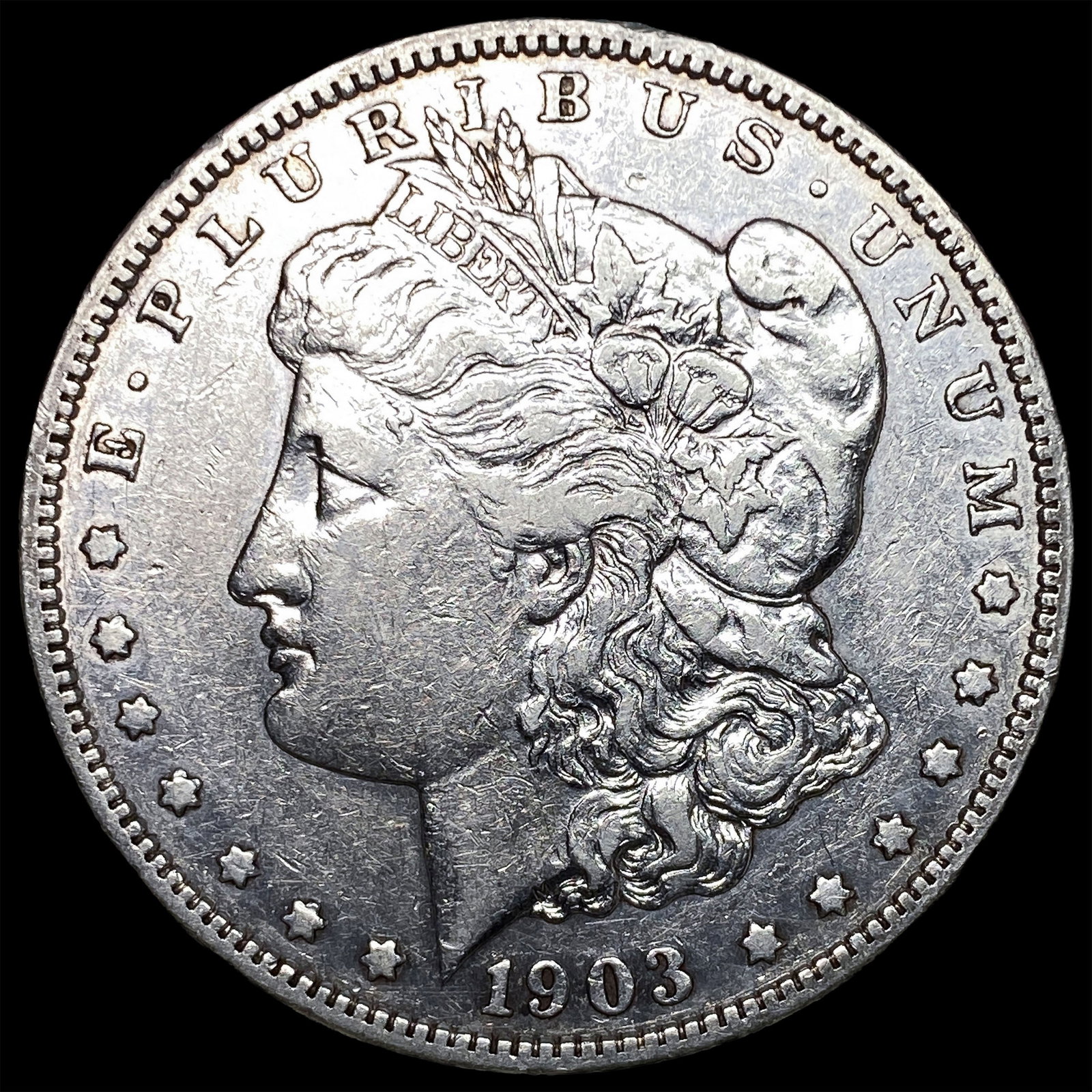 1903-S Silver Morgan Dollar NEARLY UNCIRCULATED: 1903-S Silver Morgan Dollar NEARLY UNCIRCULATED