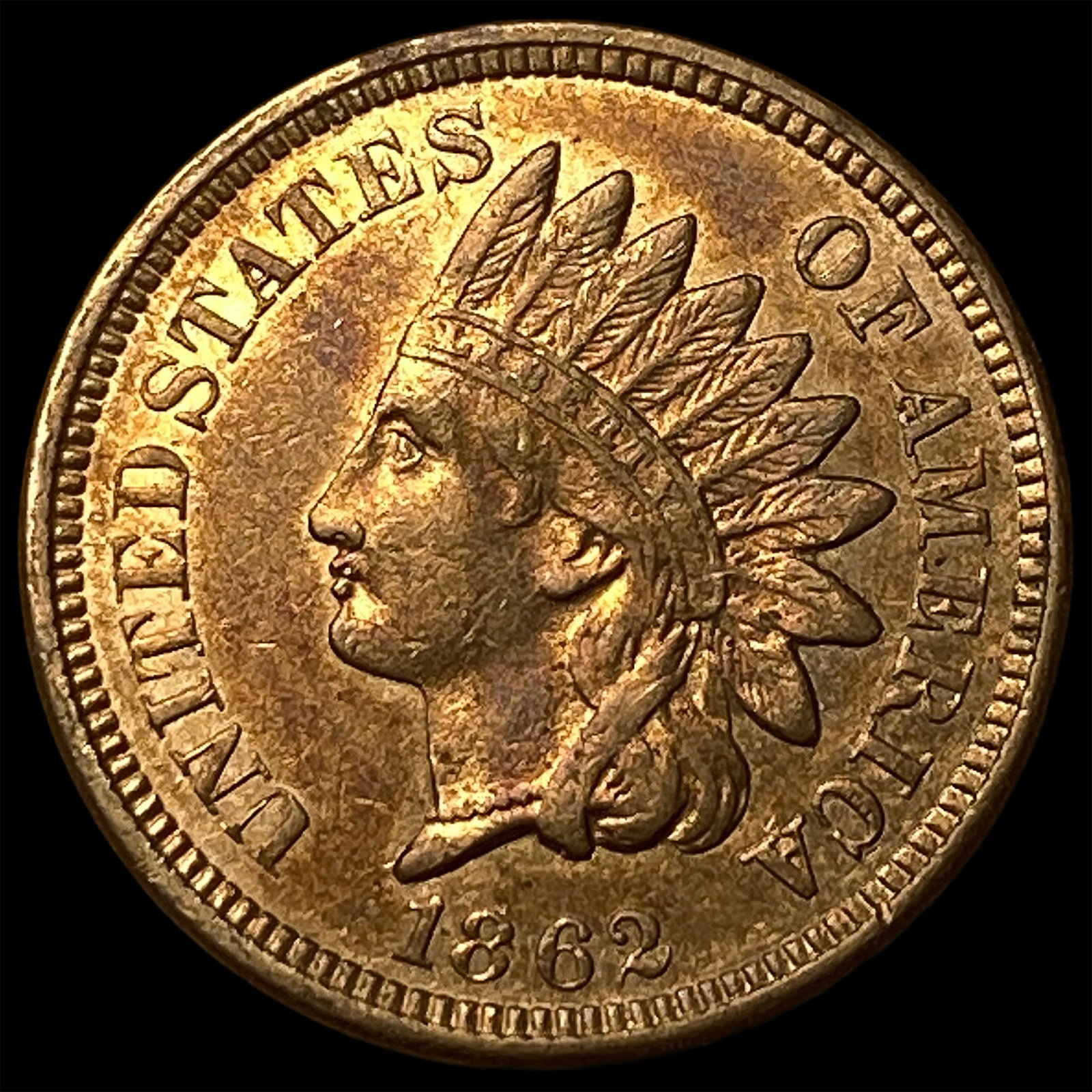 1862 Indian Head Cent CHOICE AU: 1862 Indian Head Cent CHOICE AU