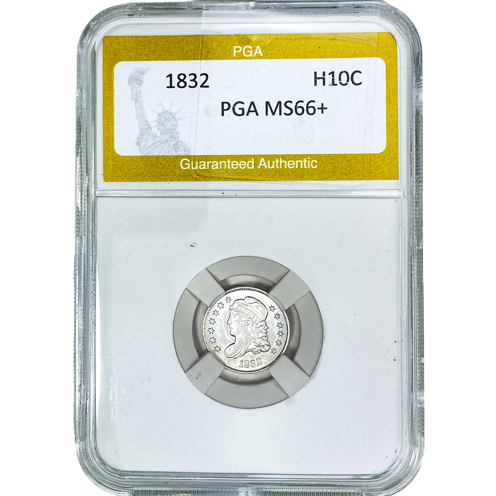 1832 Morgan Silver Half Dime PGA MS66+ (1 of 2)