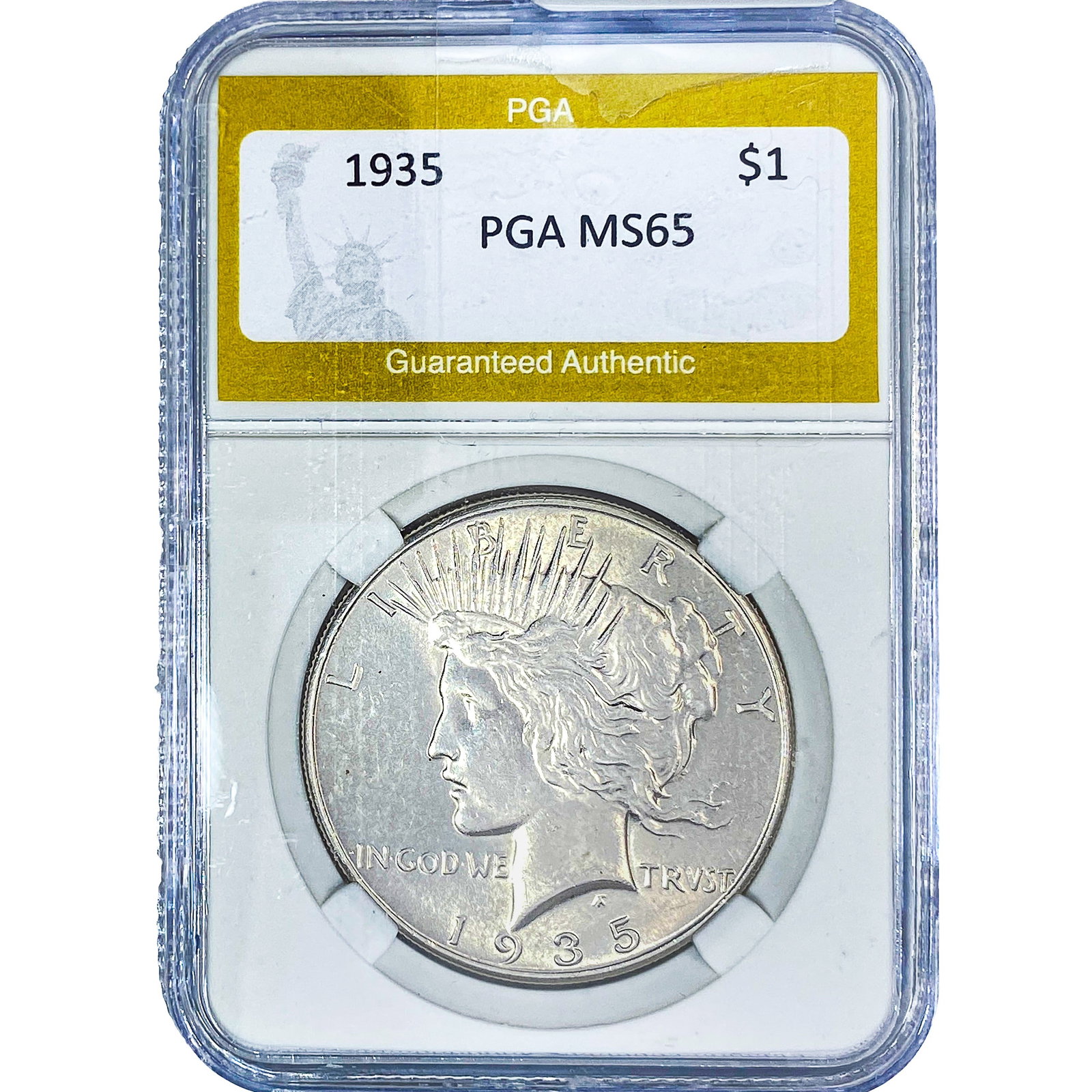 1935 Morgan Silver Dollar PGA MS65 (1 of 2)