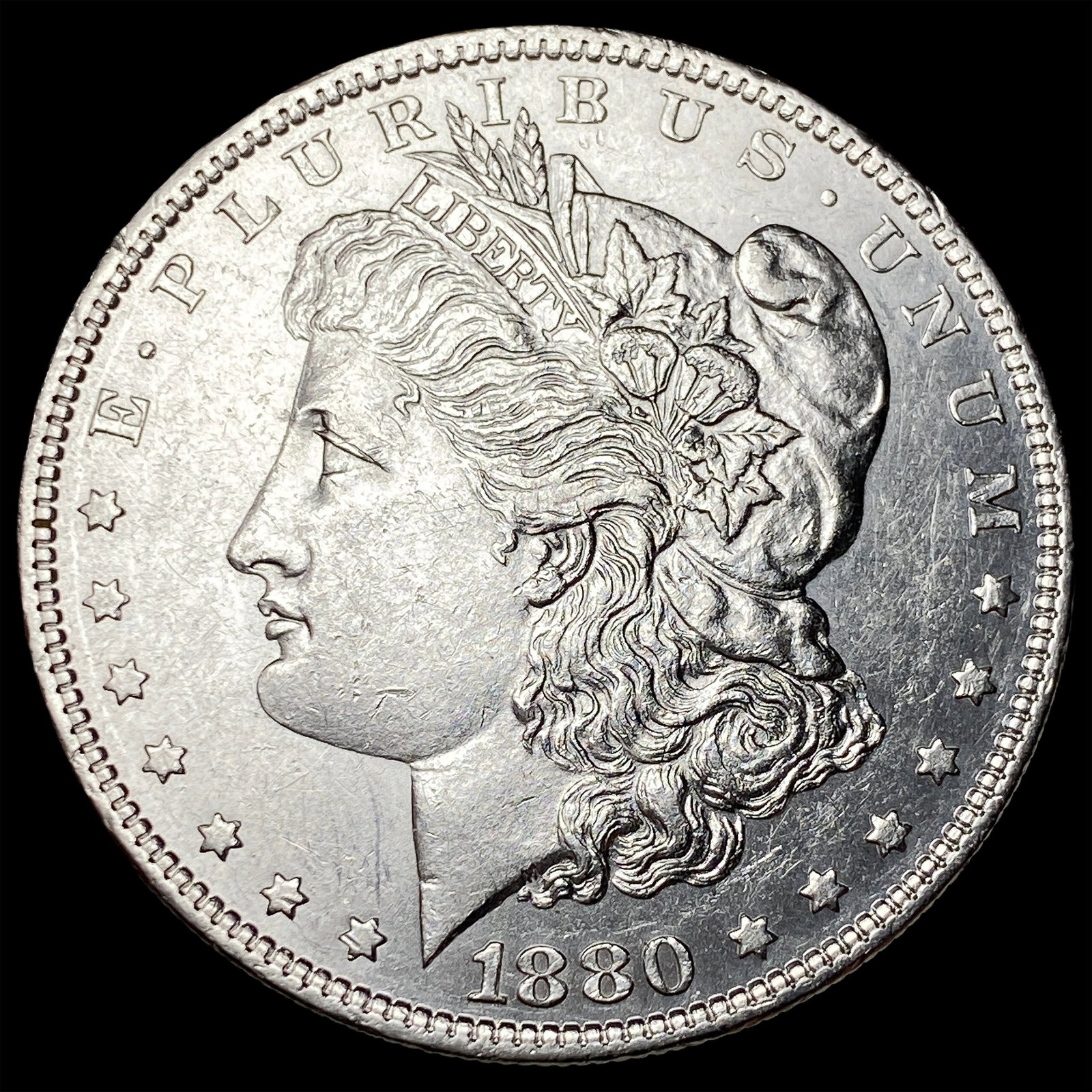 1880-O Micro O Silver Morgan Dollar UNCIRCULATED: 1880-O Micro O Silver Morgan Dollar UNCIRCULATED